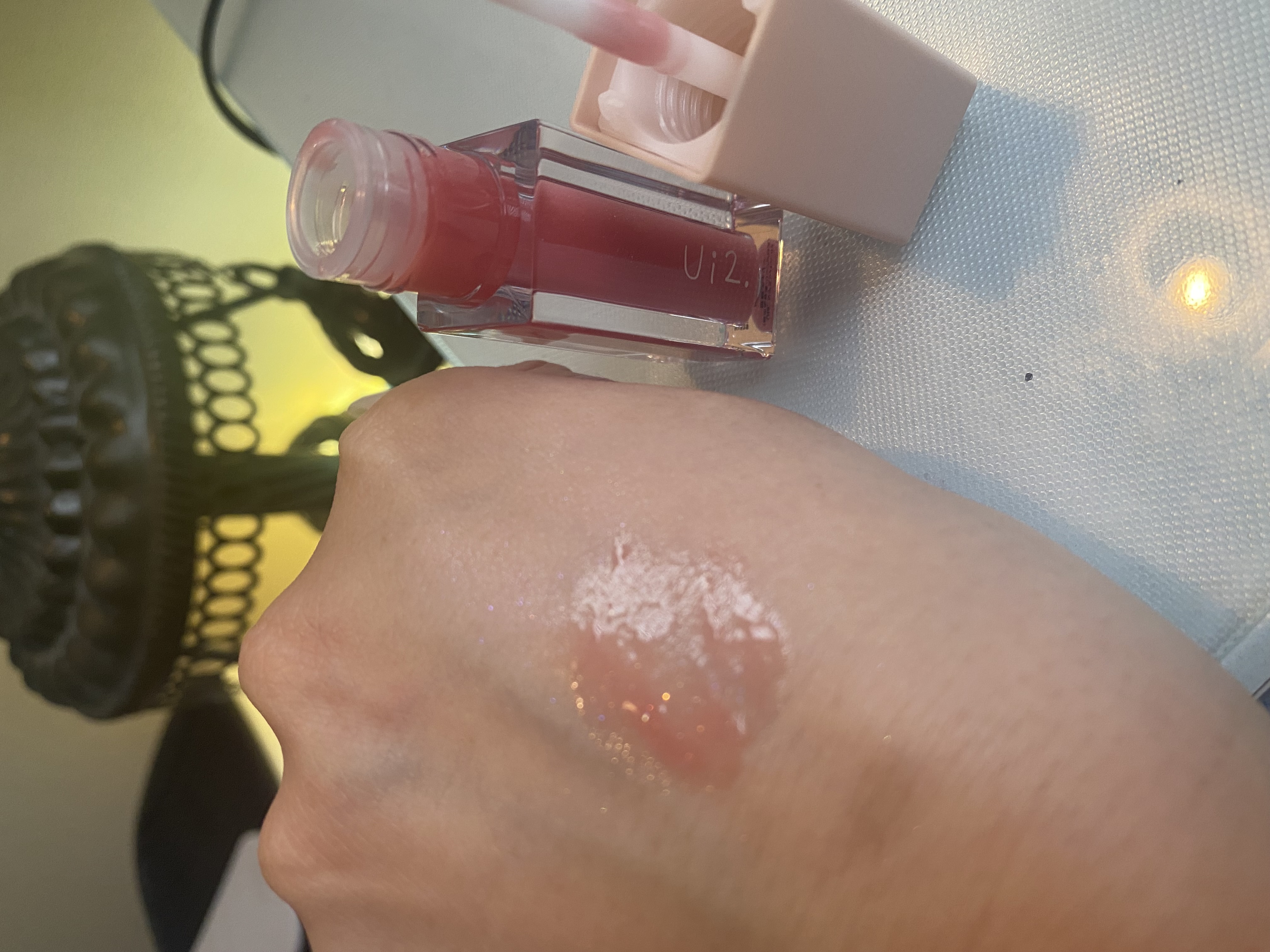 ニードルプランパー 電撃チェリー/Ui2./リッププランパーを使ったクチコミ（2枚目）