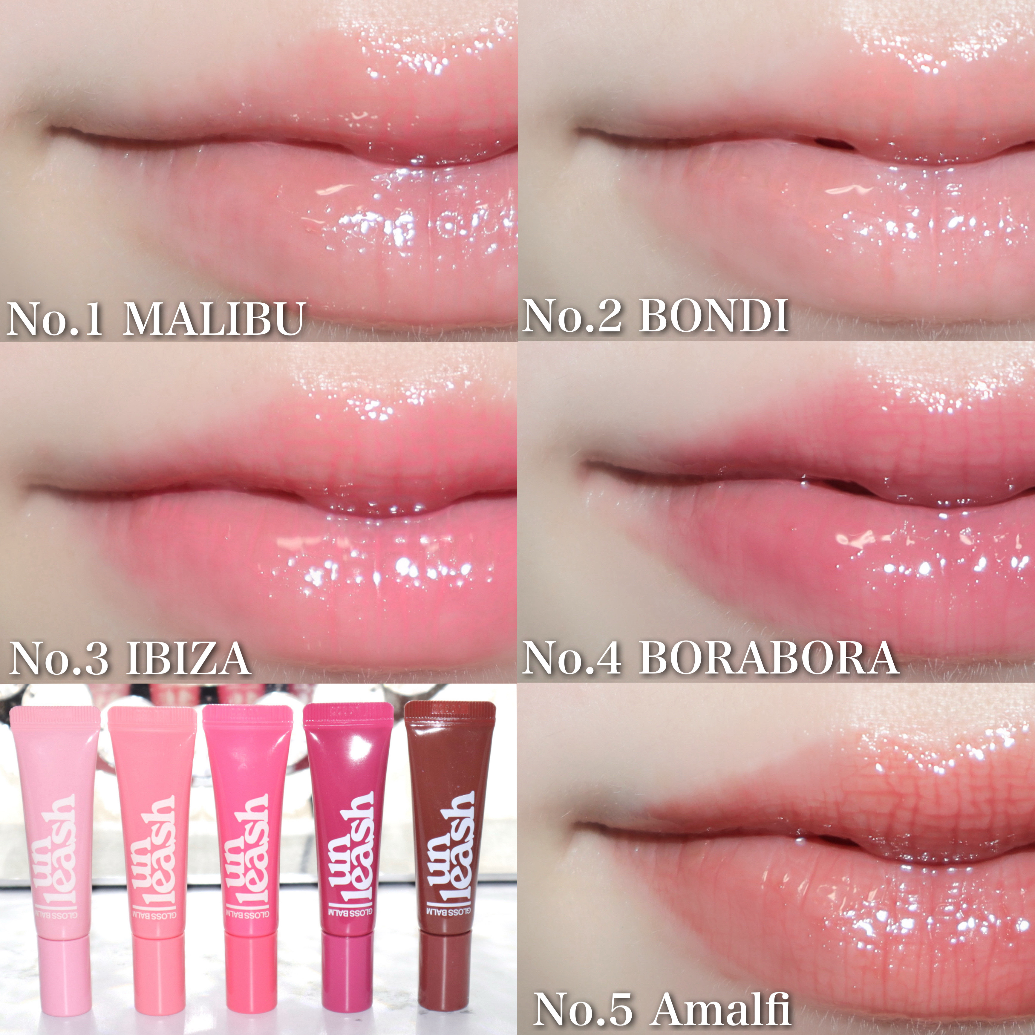 Sunset Dazzle Gloss Balm/unleashia/リップグロスを使ったクチコミ（2枚目）