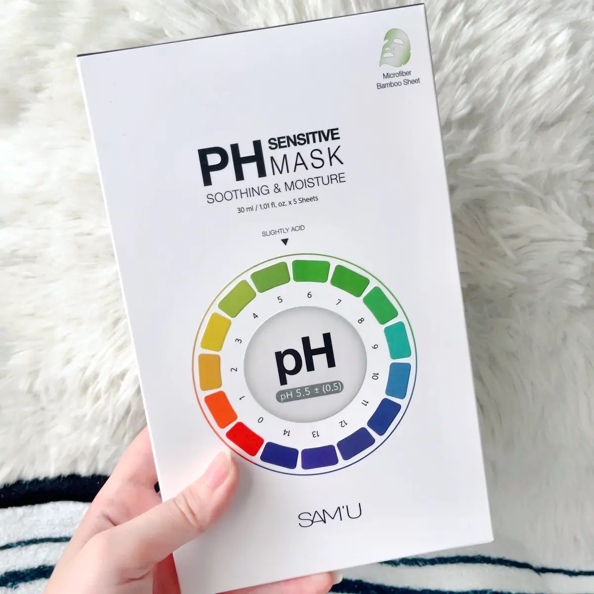 SAM’U PHセンシティブマスク

エッセンス1本をそのまま1枚にとじこめたパック
お気に入りポイントが2個あり、1つはスージングと保湿同時にできること！花粉や黄砂の時期にぴったりすぎた
2つめは持続時間がかなり長いこと
私は1時間くらい