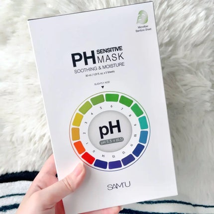 PHセンシティブマスクスージング&モイスト/SAM'U/シートマスク・パックを使ったクチコミ(1枚目)