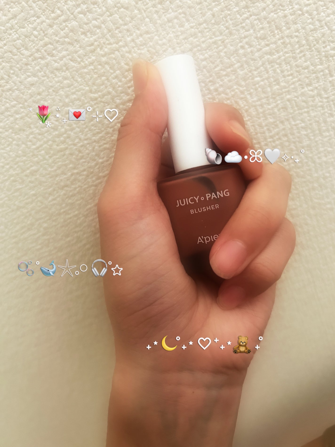 ジューシー パン ウォーター ブラッシャー/A’pieu/リキッドチークを使ったクチコミ(1枚目)