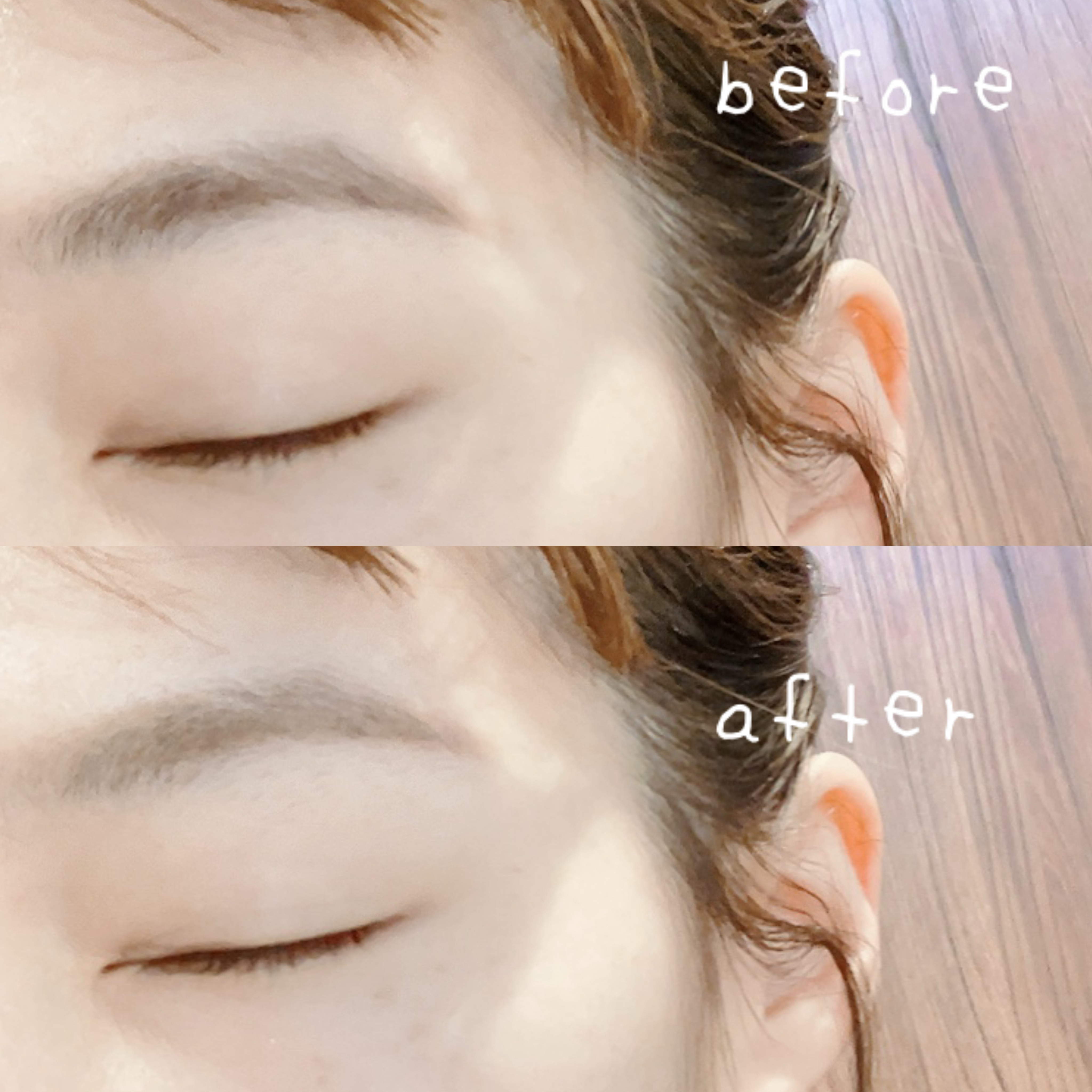 魔法のアイブロウパウダー/b idol/パウダーアイブロウを使ったクチコミ（3枚目）