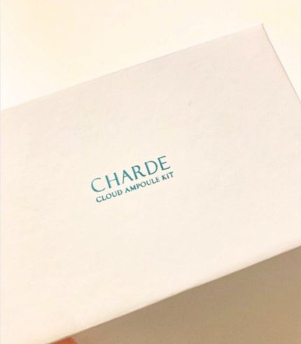 クラウドアンプル 1week キット/CHARDE/美容液を使ったクチコミ(1枚目)