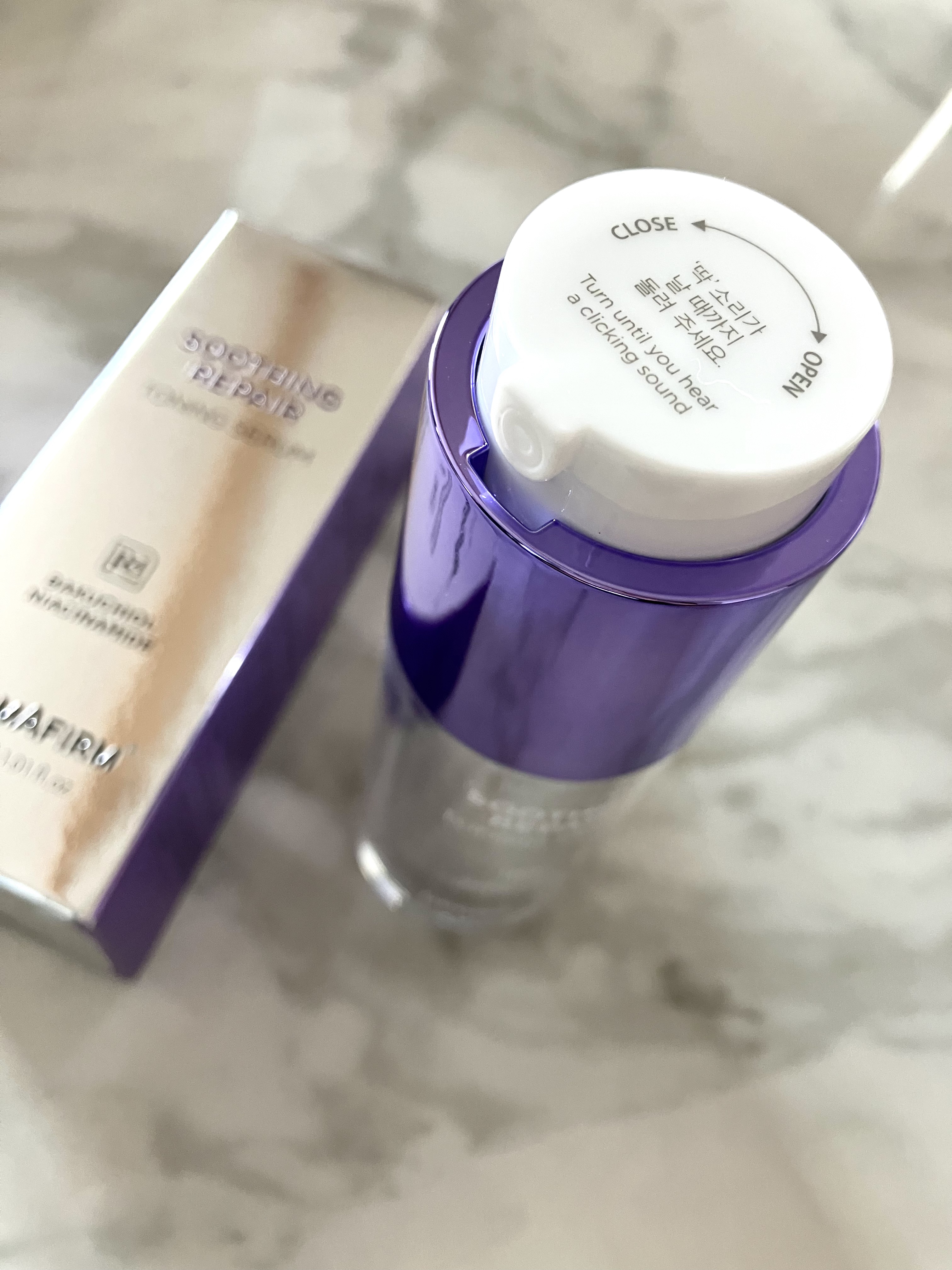 SOOTHING REPAIR TONING SERUM R4/ダーマファーム/美容液を使ったクチコミ（2枚目）