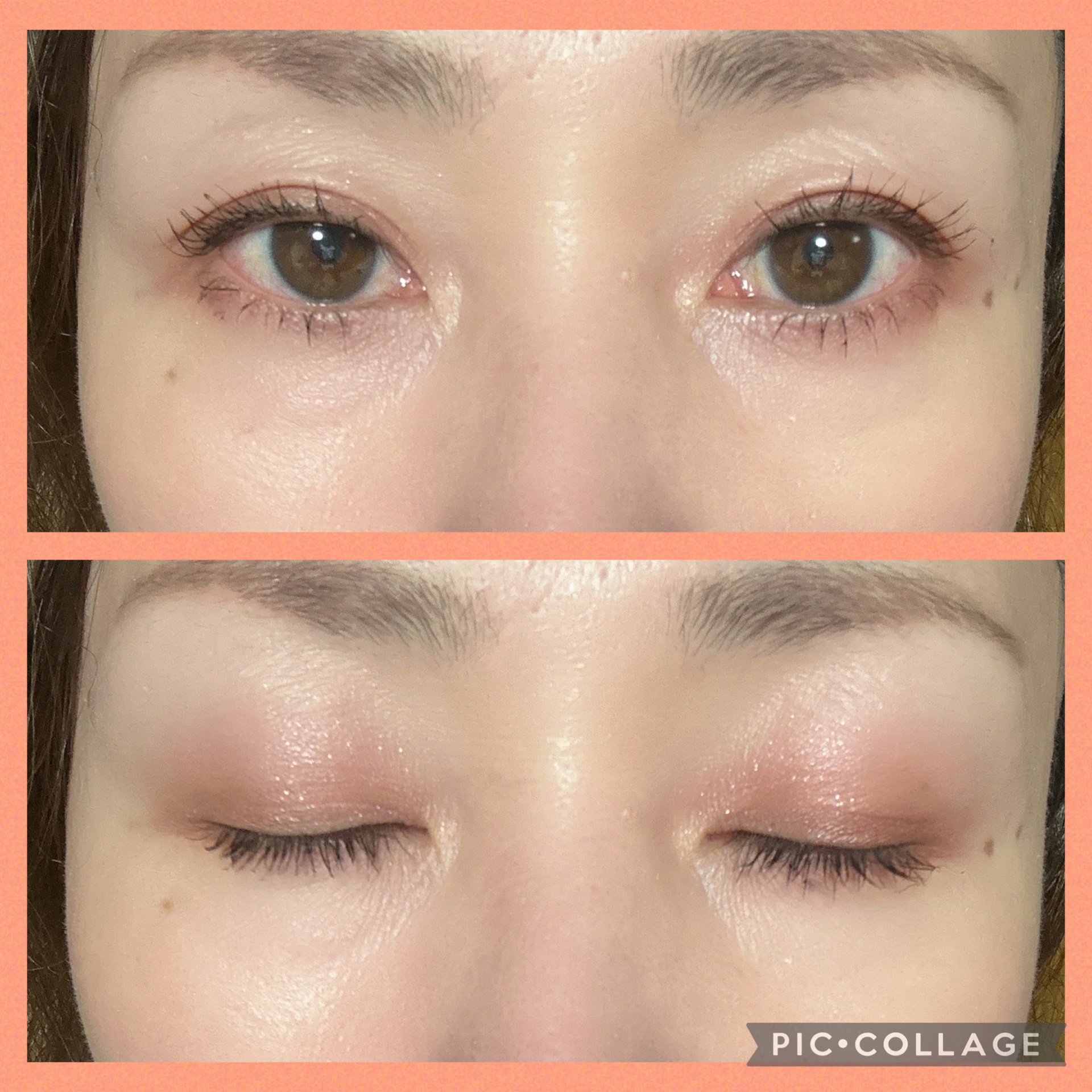 ミネラルクラッシィシャドー シェルフルール(限定)/エトヴォス/アイシャドウパレットを使ったクチコミ（3枚目）