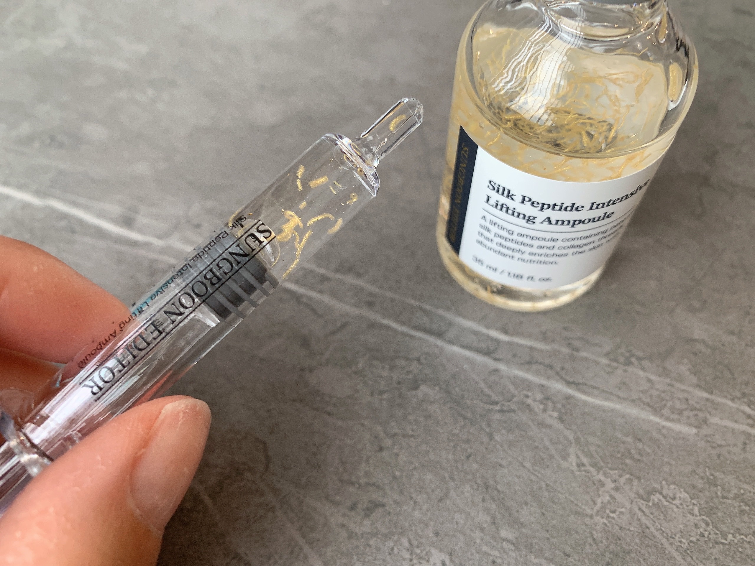 シルクペプチドインテンシブリフティングアンプル/SUNGBOON EDITOR（成分エディター）/美容液を使ったクチコミ（2枚目）