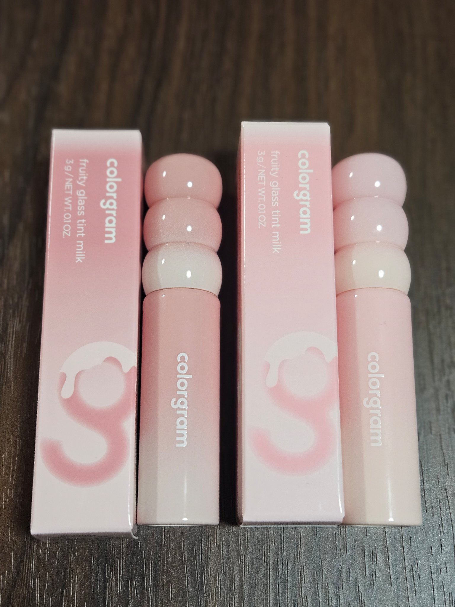 カラーグラム タンフルグラスティントミルク/Colorgram/リップティントを使ったクチコミ（2枚目）