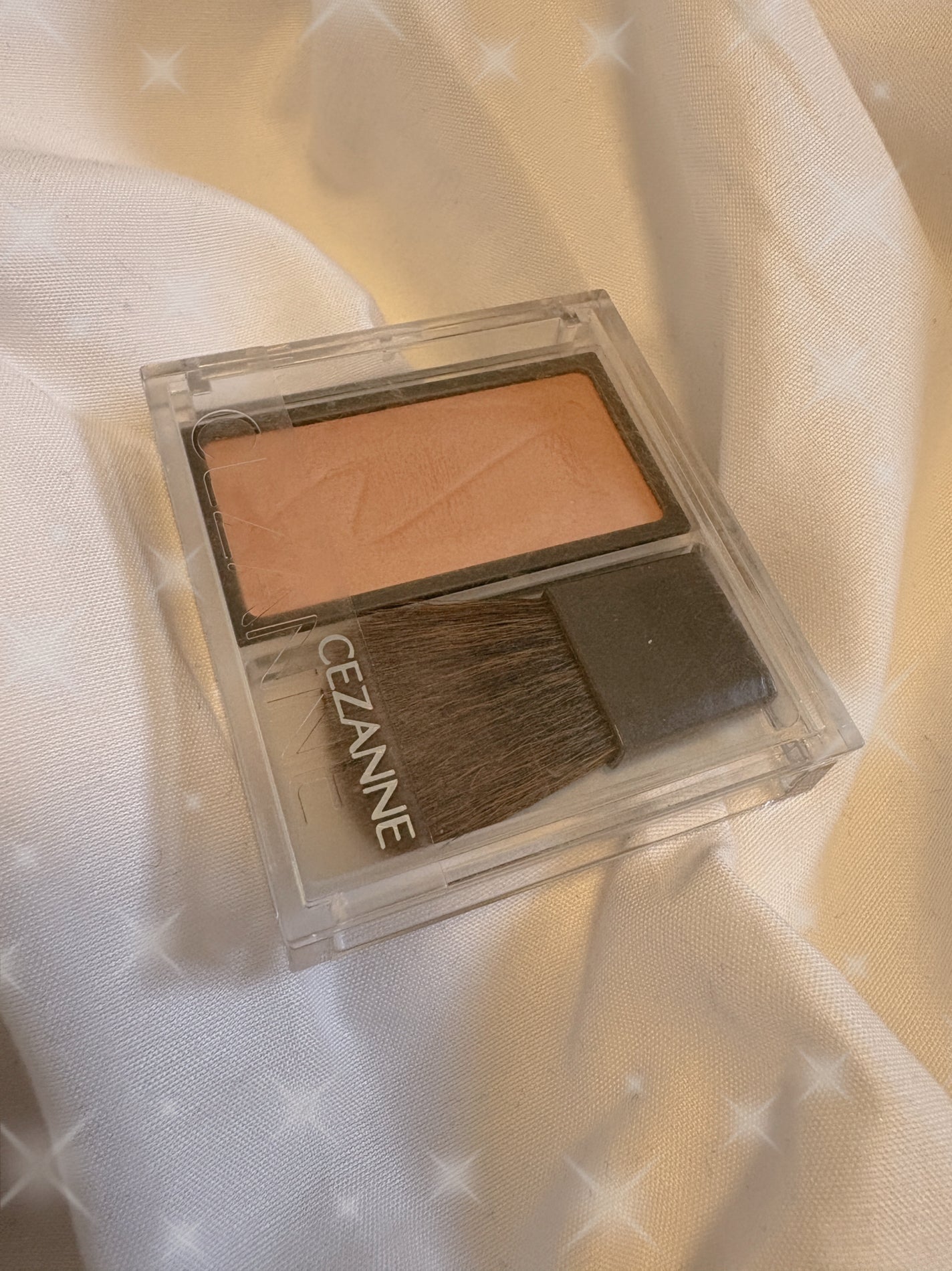 チークブラッシュ/CEZANNE/パウダーチークを使ったクチコミ(1枚目)