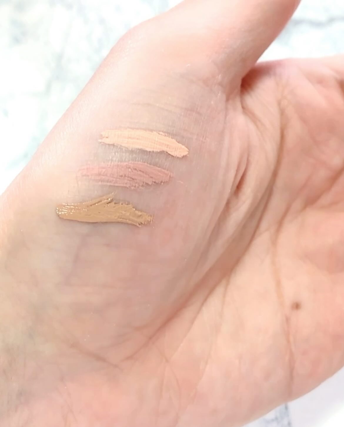 インスパイアスキニーブロウカラ/mude./眉マスカラを使ったクチコミ（3枚目）