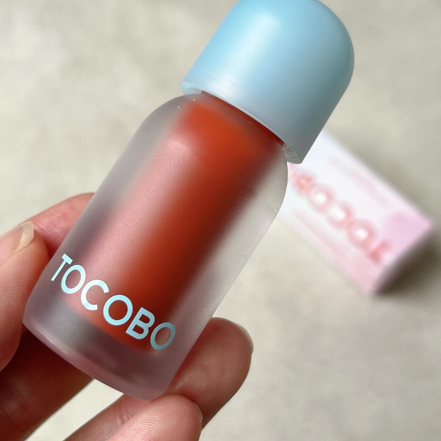 ジューシーベリープランピングリップオイル/TOCOBO/リップグロスを使ったクチコミ(2枚目)