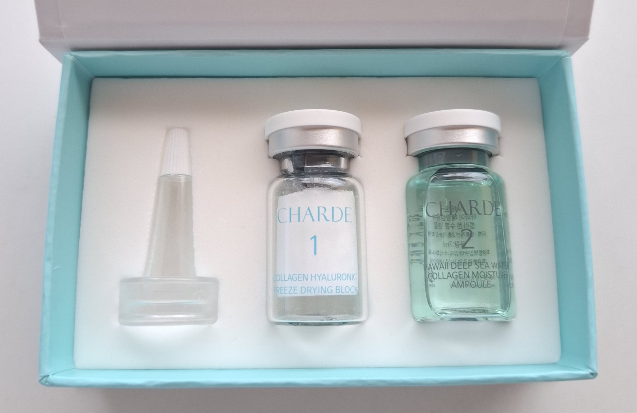 クラウドアンプル 1week キット/CHARDE/美容液を使ったクチコミ（1枚目）