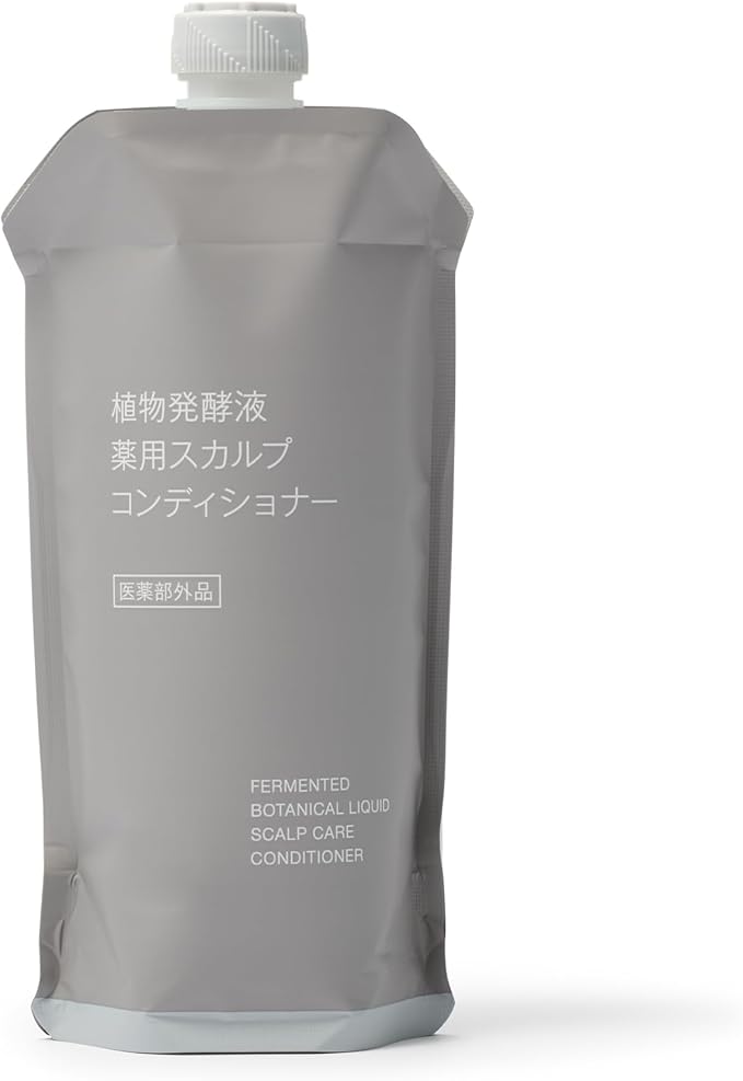 植物発酵液 薬用スカルプ シャンプー/コンディショナー 医薬部外品 コンディショナー詰替用(340g)