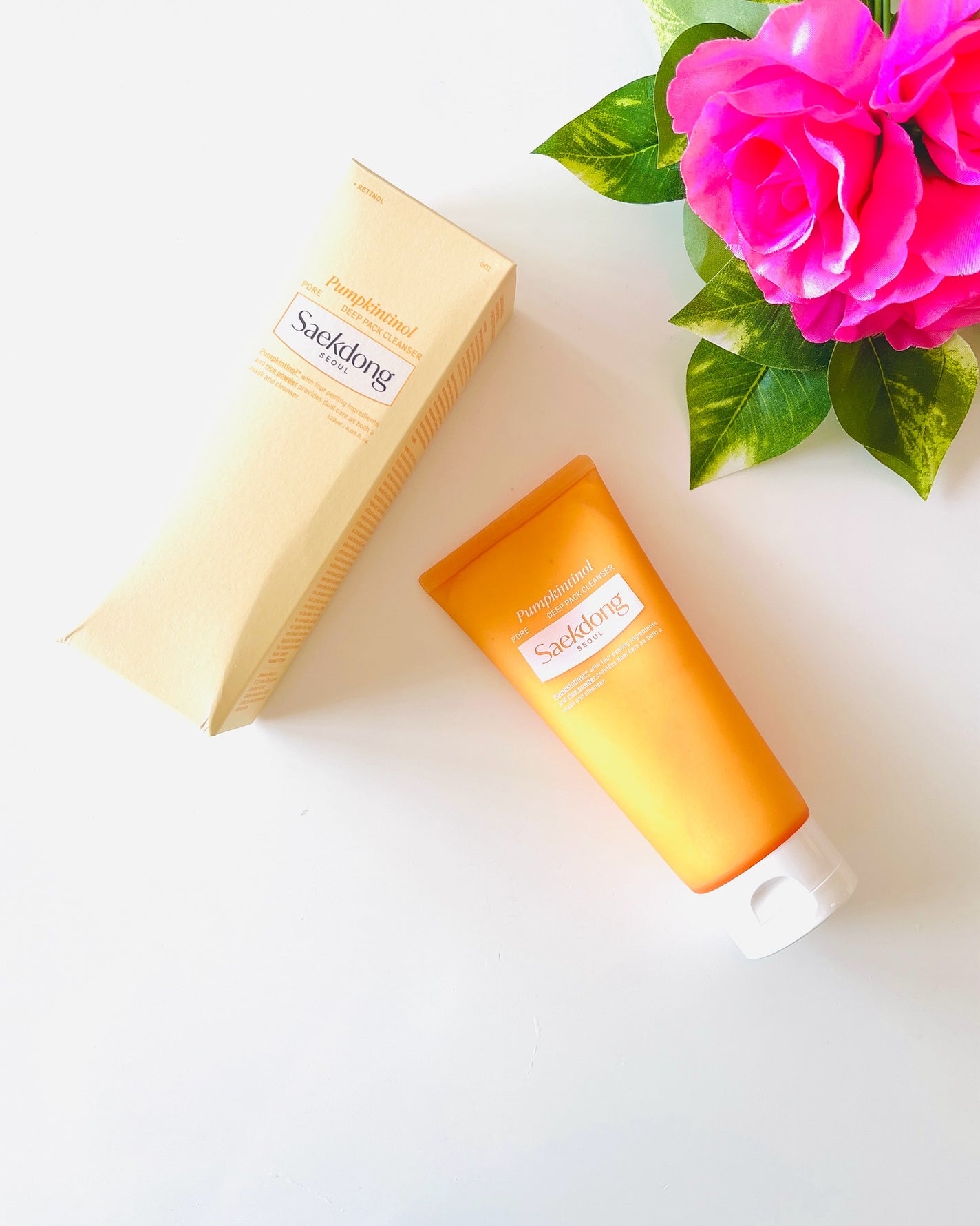 PUMPKINTINOL パッククレンザー/Saekdong SEOUL/洗顔フォームを使ったクチコミ(1枚目)