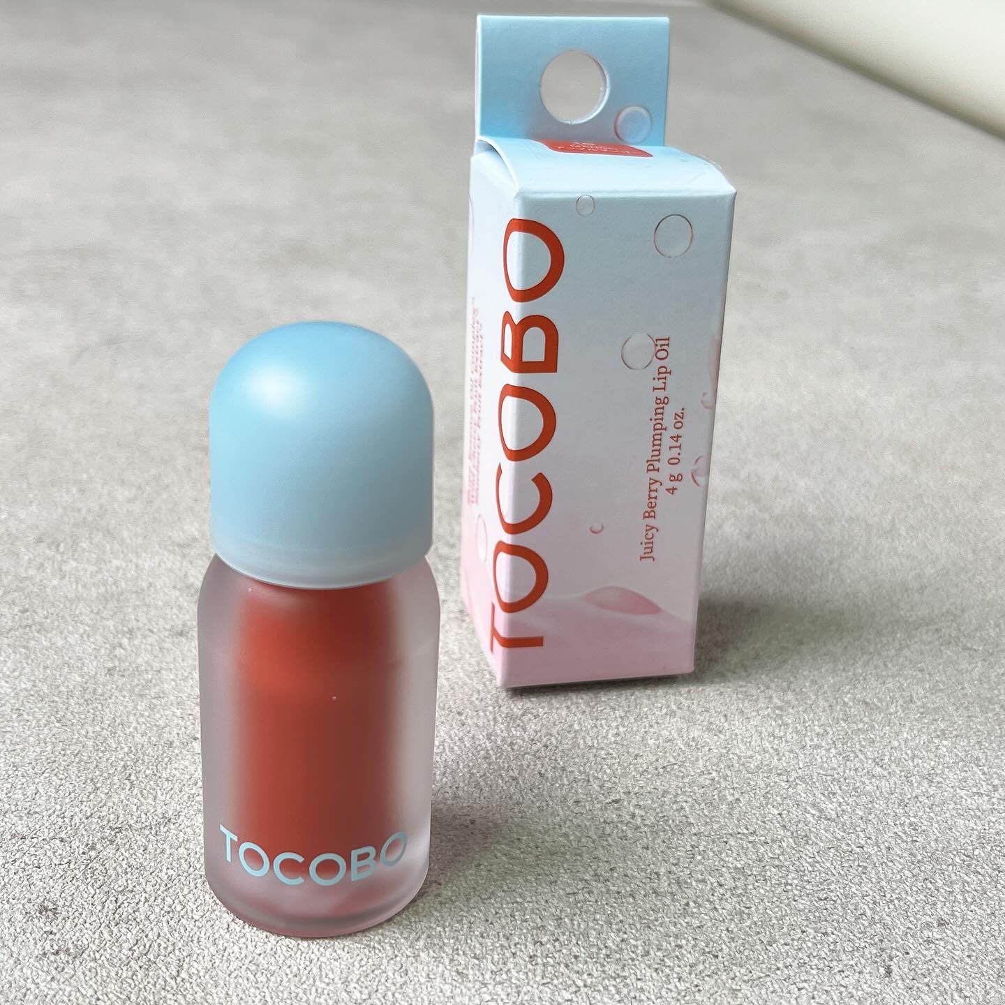ジューシーベリープランピングリップオイル/TOCOBO/リップグロスを使ったクチコミ（1枚目）