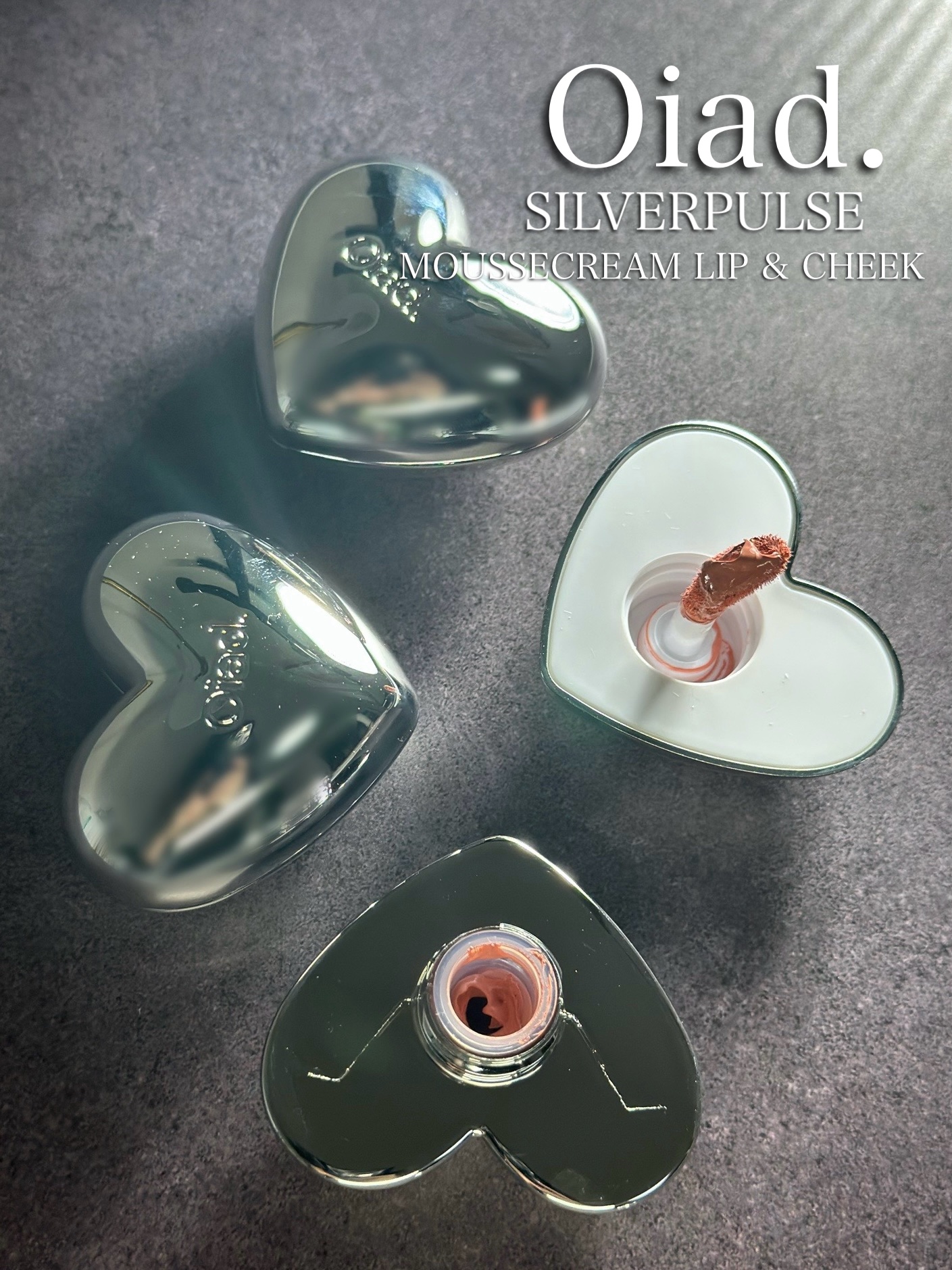 シルバーパース ムースクリーム リップ＆チーク/oiad/ジェル・クリームチークを使ったクチコミ（1枚目）