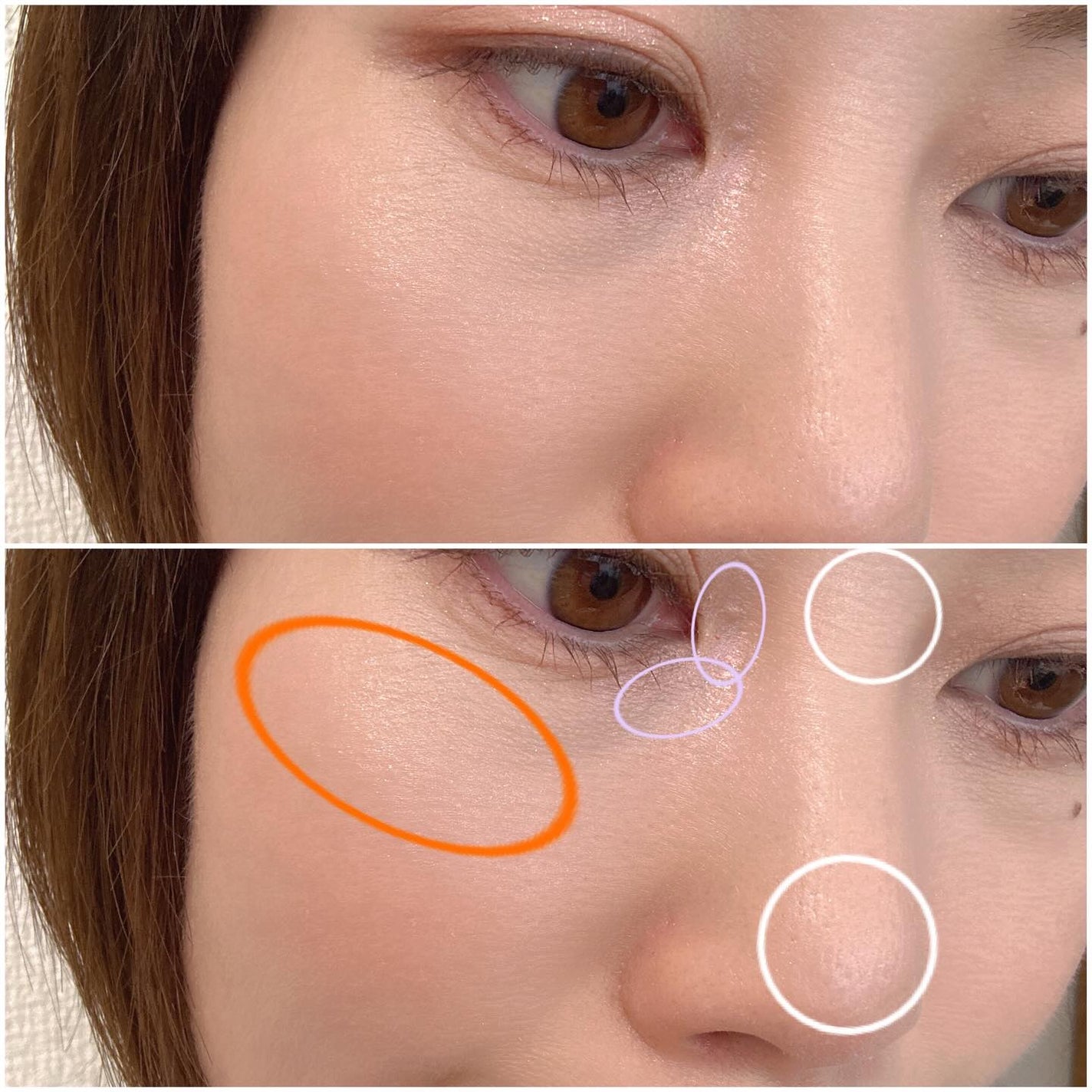 ストロビングフェイスキューブ/TWO SLASH FOUR/ハイライトを使ったクチコミ(5枚目)