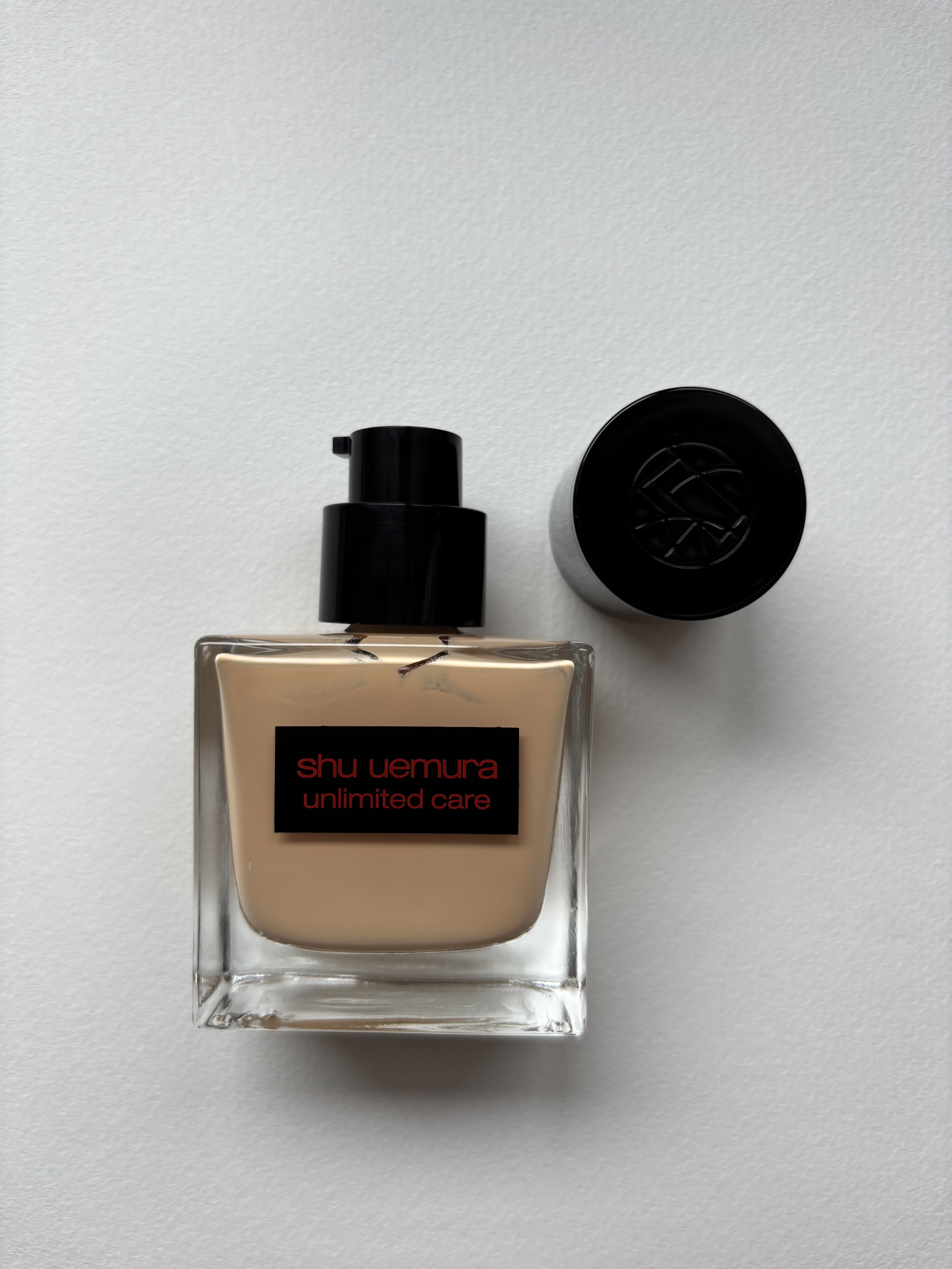 アンリミテッド ケア ツヤ セラム ファンデーション/shu uemura/リキッドファンデーションを使ったクチコミ（2枚目）