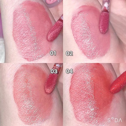 コッパン アイスドロップウォーターティント/kkotppang/リップティントを使ったクチコミ(2枚目)