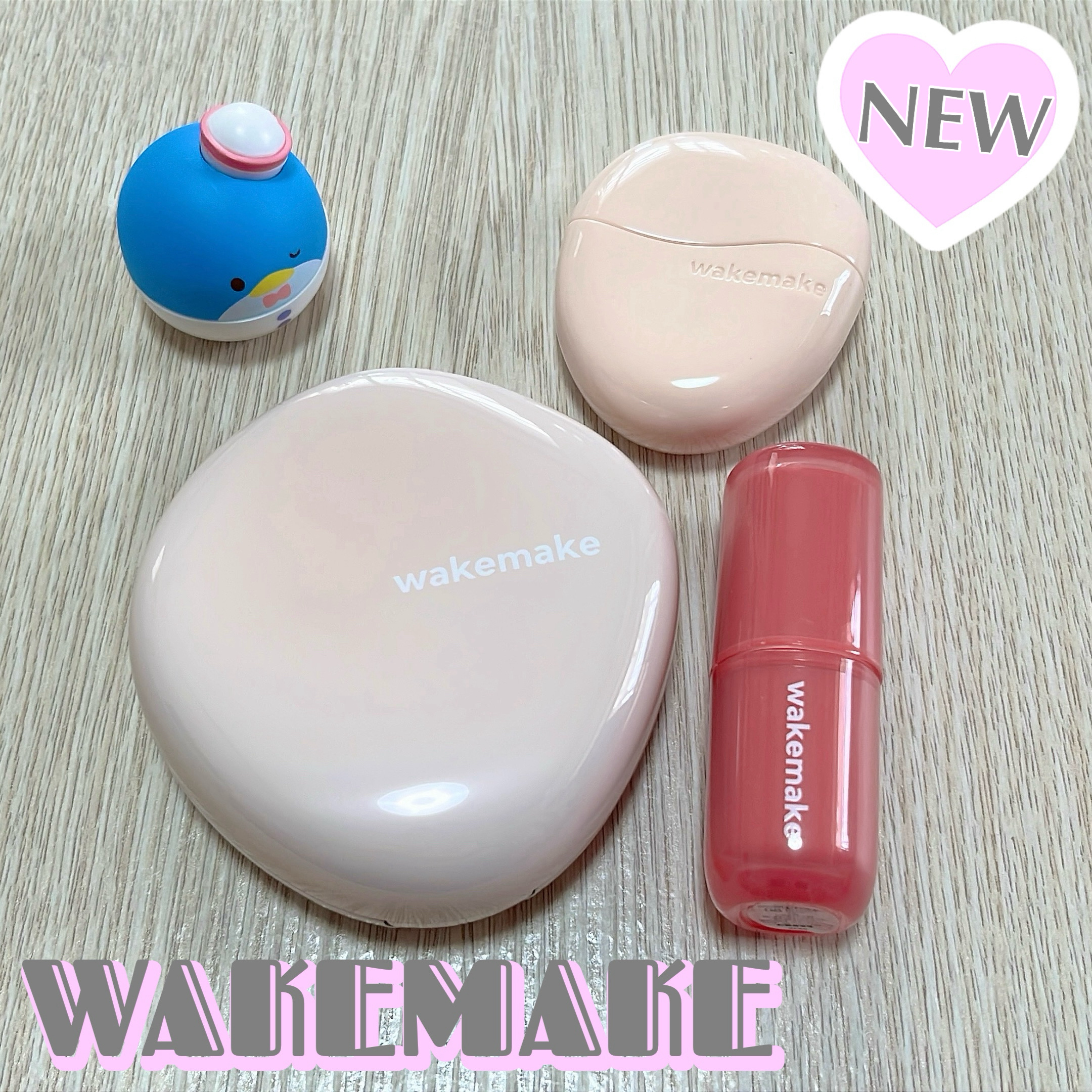 ウォータフルグロウティント/wakemake/リップティントを使ったクチコミ（1枚目）