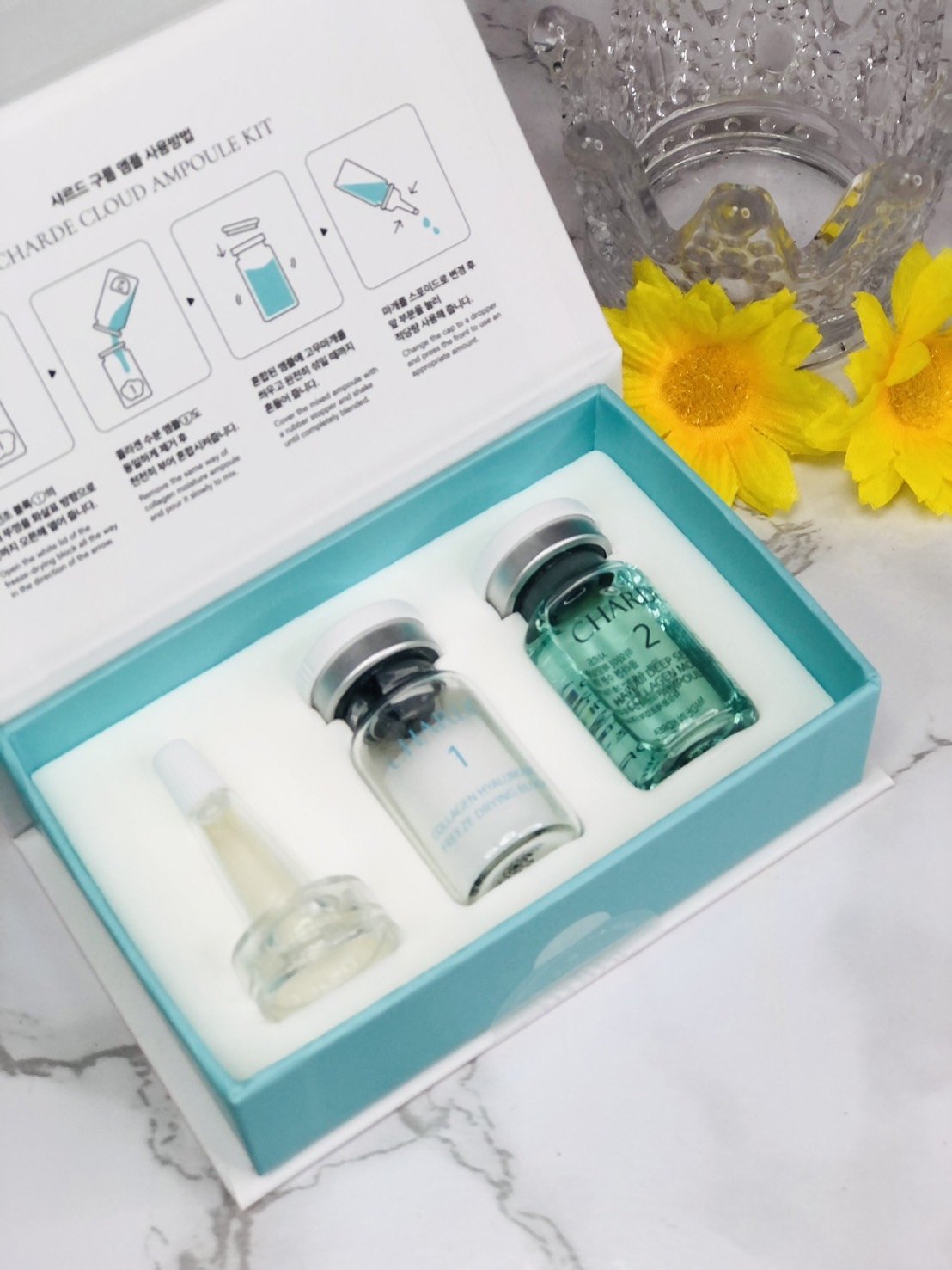 クラウドアンプル 1week キット/CHARDE/美容液を使ったクチコミ（1枚目）