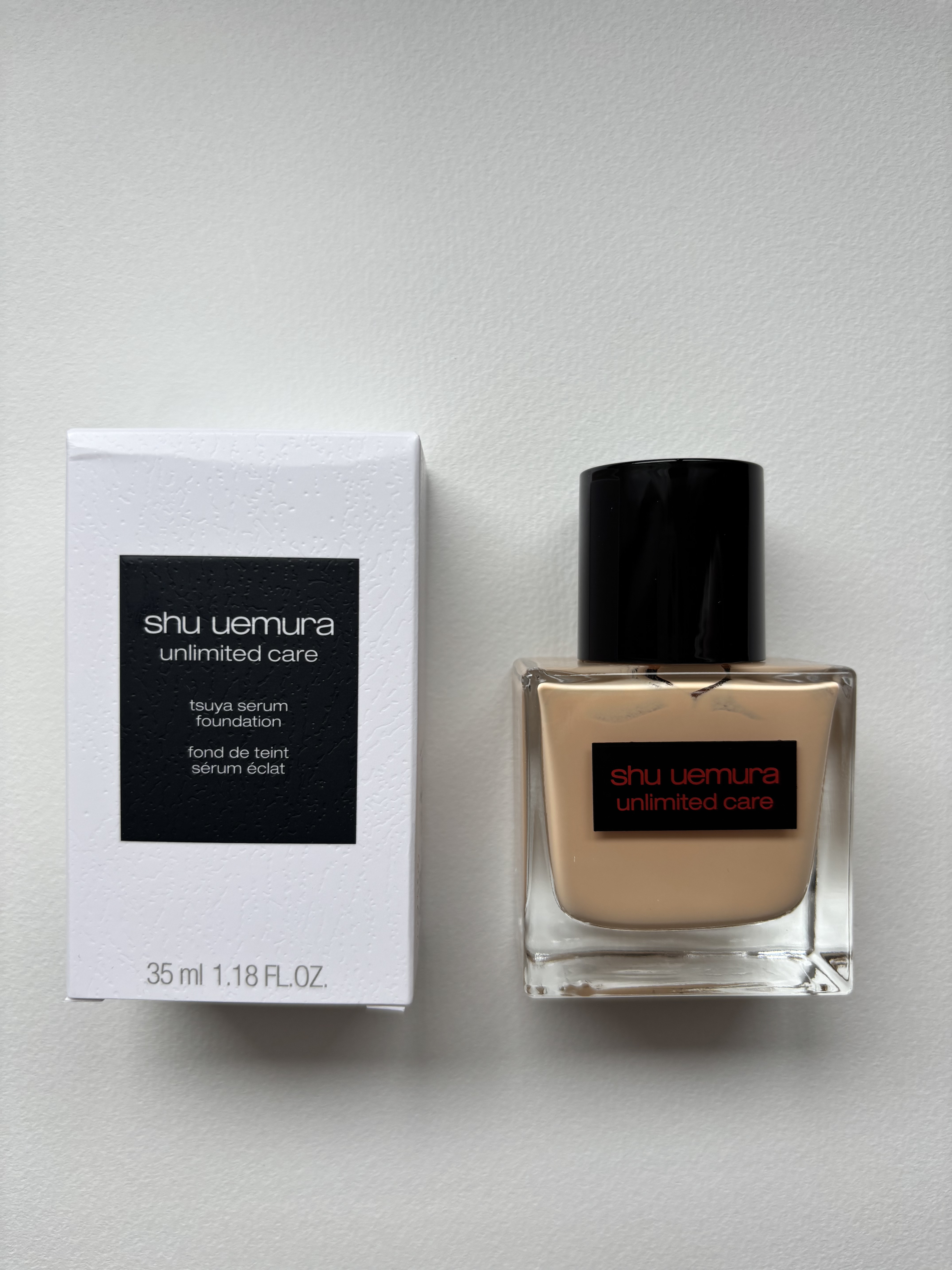 アンリミテッド ケア ツヤ セラム ファンデーション/shu uemura/リキッドファンデーションを使ったクチコミ（1枚目）