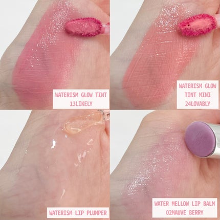 ウォーターリズムグロウティント 24 LOVABLY(ミニ)/TIRTIR(ティルティル)/リップティントを使ったクチコミ(3枚目)