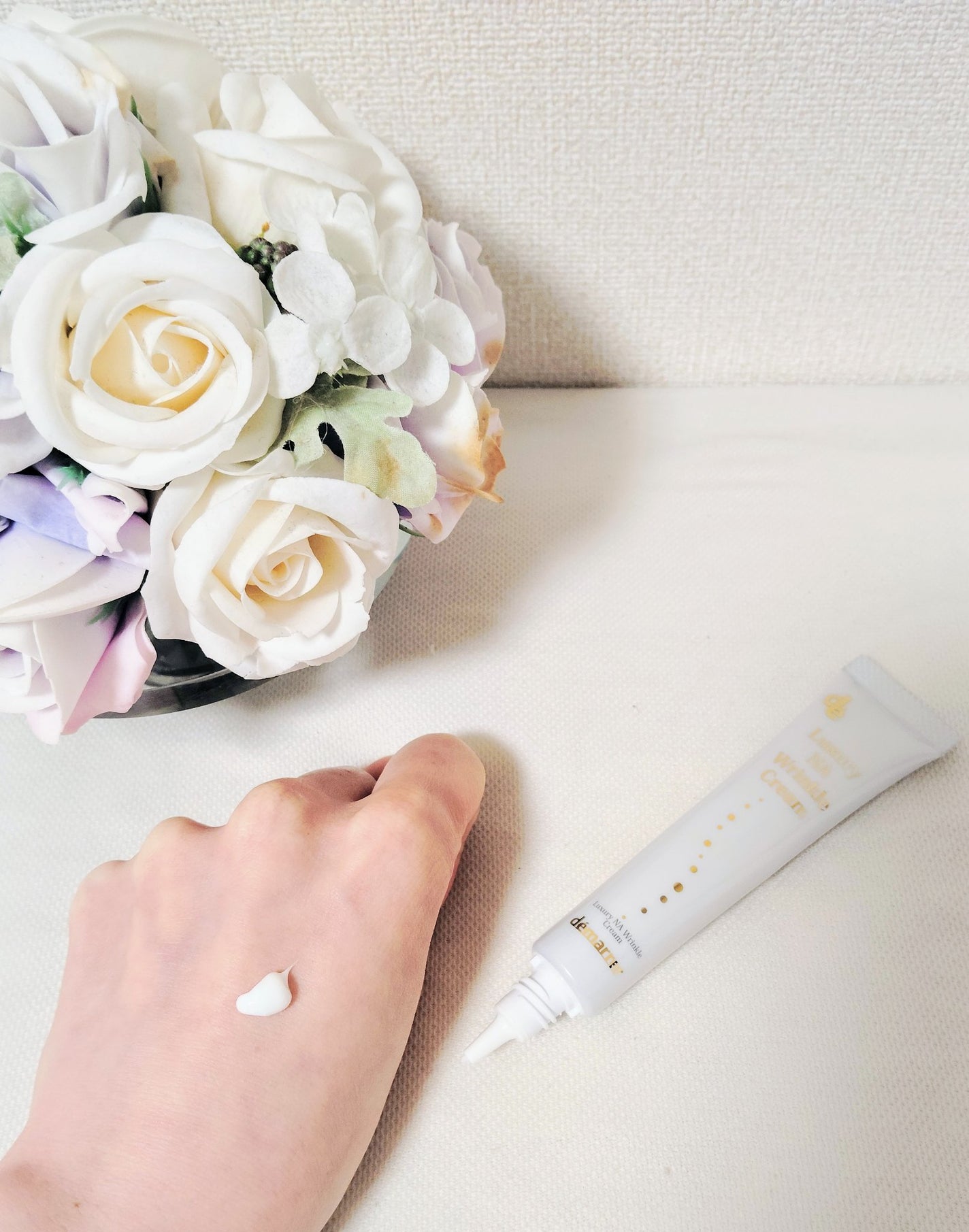 ラグジュアリー薬用NAリンクルクリーム/demarrer/アイケア・アイクリームを使ったクチコミ(3枚目)