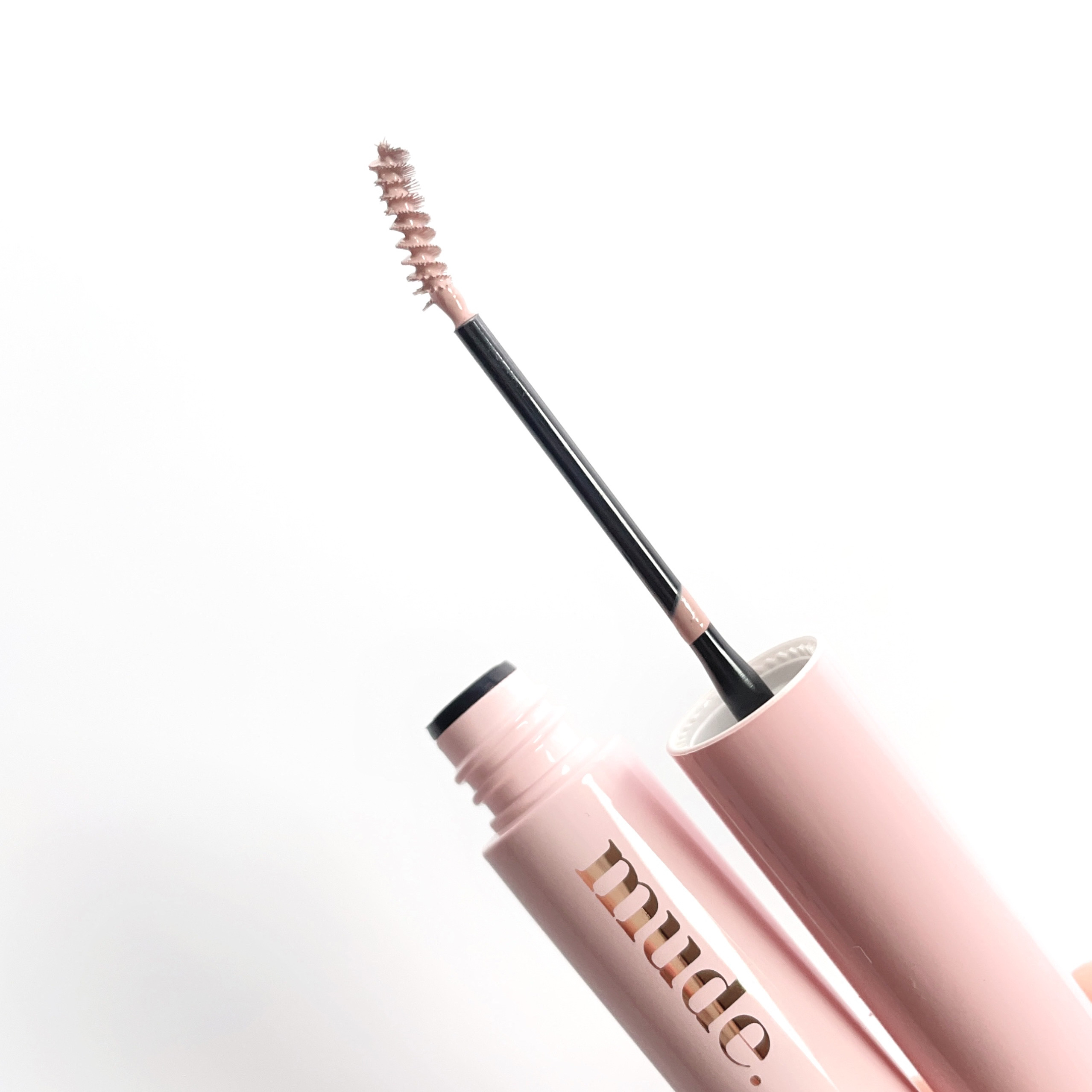 インスパイアスキニーブロウカラ/mude./眉マスカラを使ったクチコミ（2枚目）