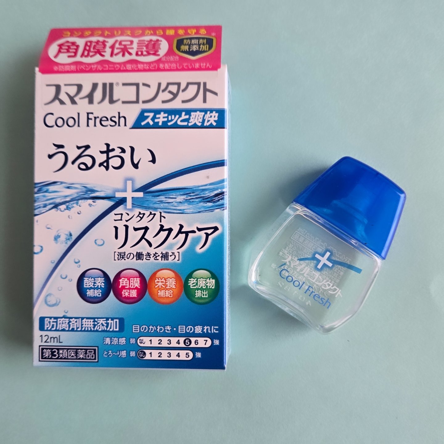 スマイルコンタクト クールフレッシュ/ライオン/その他を使ったクチコミ（1枚目）