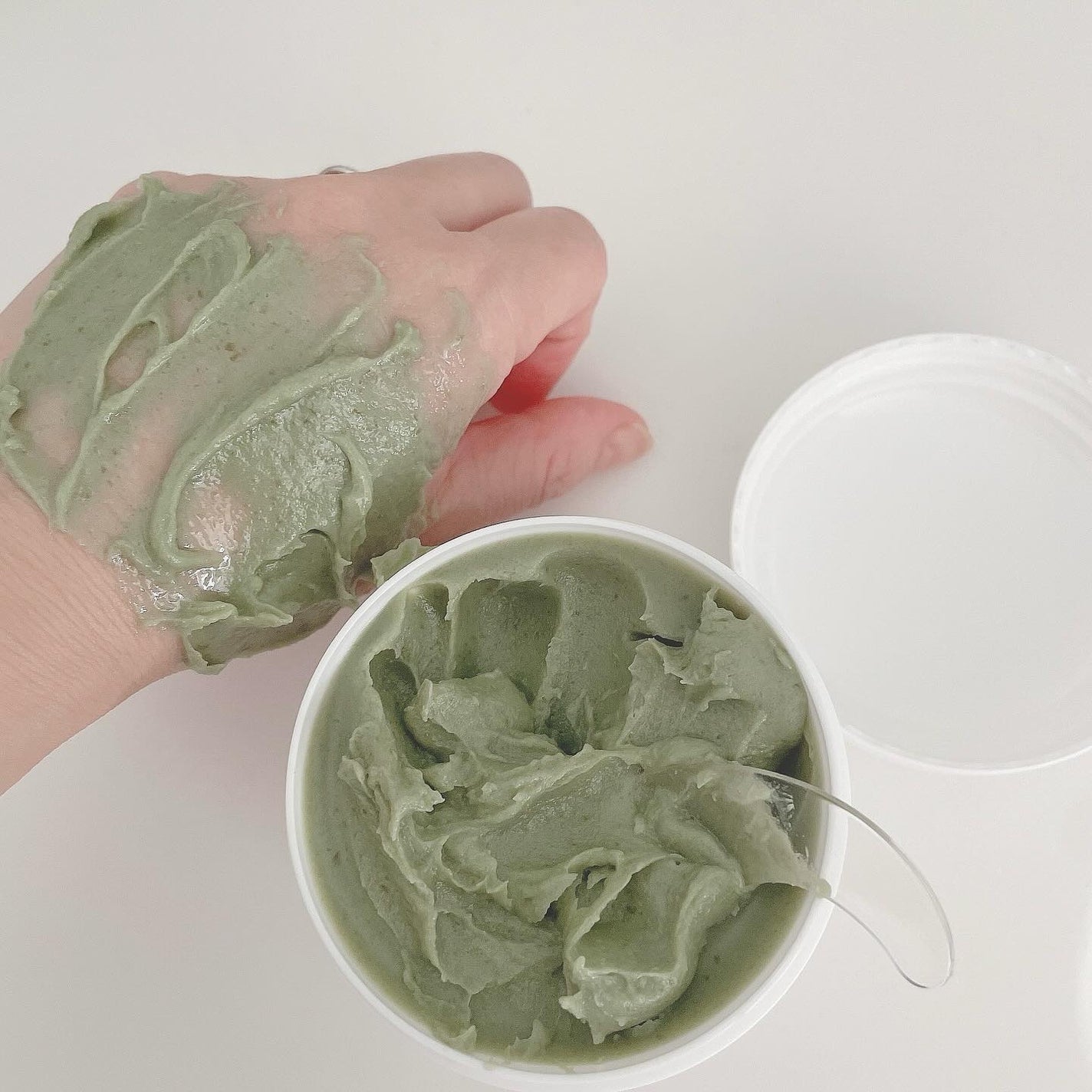 プレミアムもちソープ「グリーンアルティザン」/アレンシア/その他洗顔料を使ったクチコミ(2枚目)