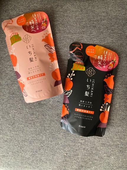 いち髪 濃密W保湿ケア シャンプー/コンディショナー のクチコミ「いち髪 濃密W保湿ケア シャンプー詰替用 330ml コンディショナー詰替用 330g
特売.....」(1枚目)