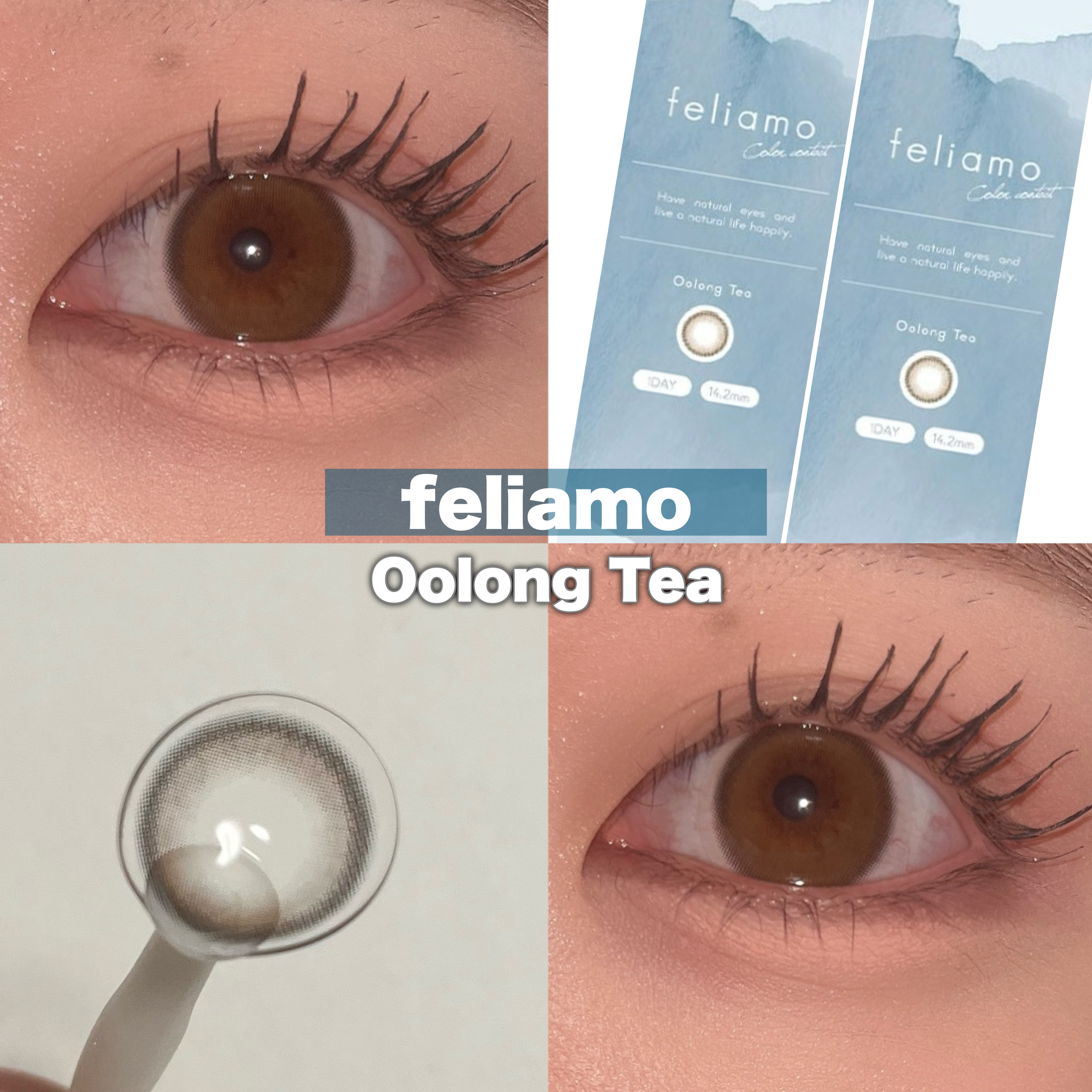 feliamo 1day/feliamo/ワンデー（１DAY）カラコンを使ったクチコミ（1枚目）
