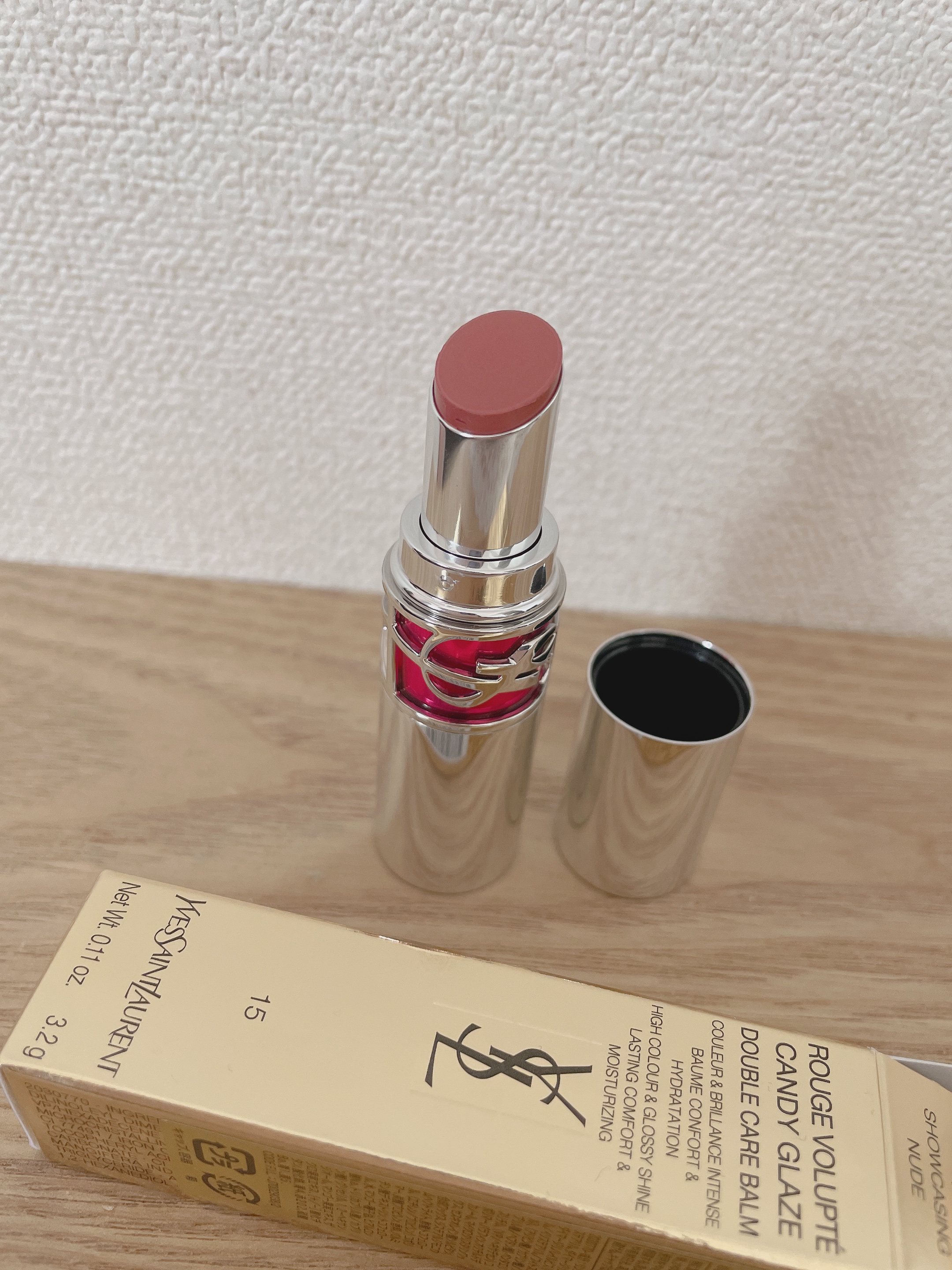YSL ラブシャイン キャンディグレーズ/YVES SAINT LAURENT BEAUTE/口紅を使ったクチコミ（1枚目）