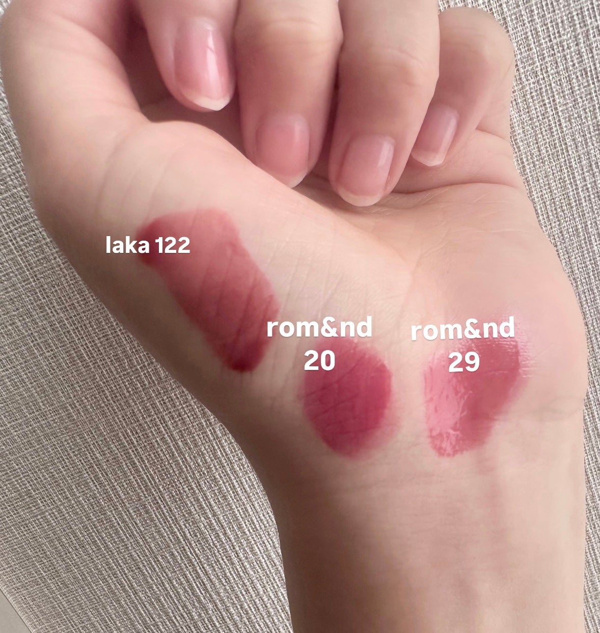 フルーティーグラムティント/Laka/リップティントを使ったクチコミ(1枚目)