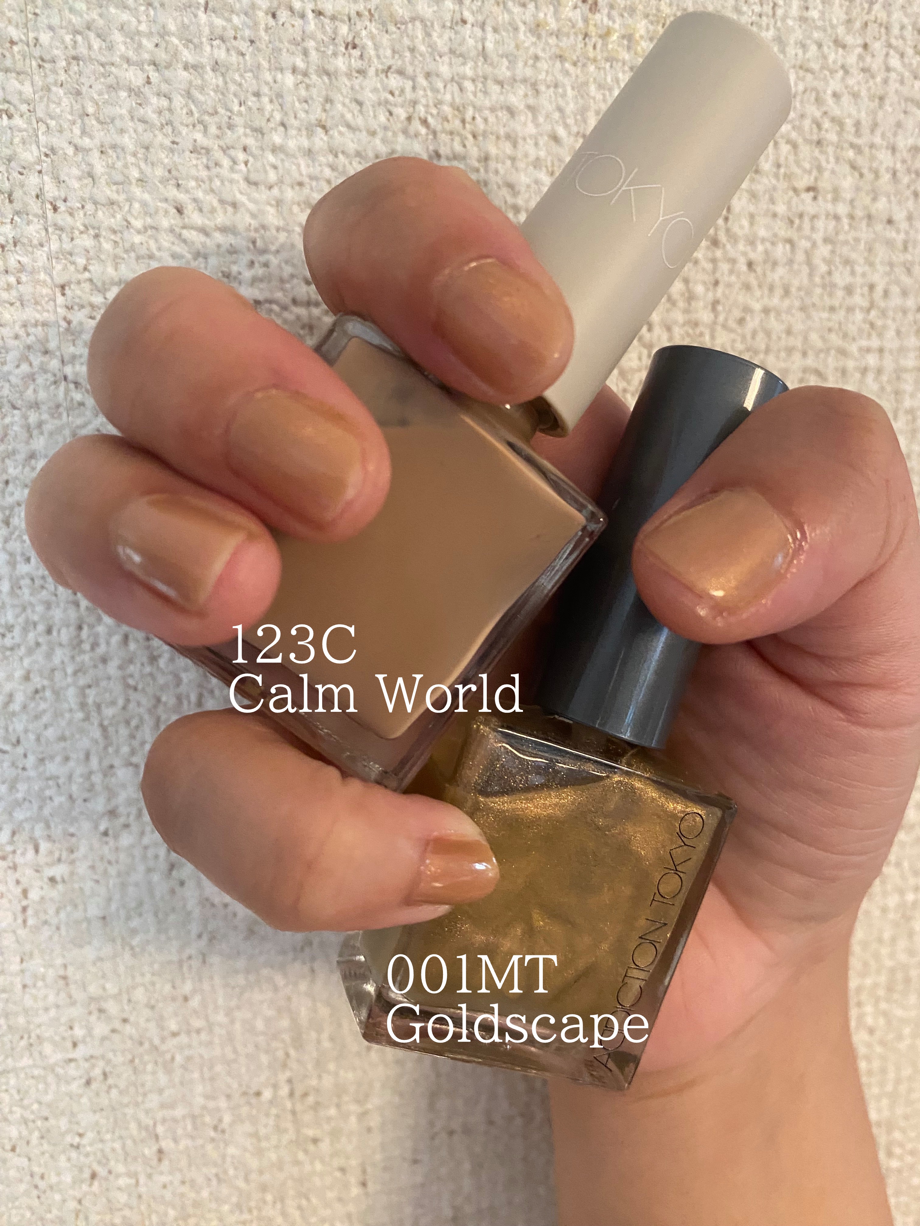 アディクション ザ ネイル ポリッシュ + “サイレンスト セレニティ”/ADDICTION/マニキュアを使ったクチコミ（2枚目）