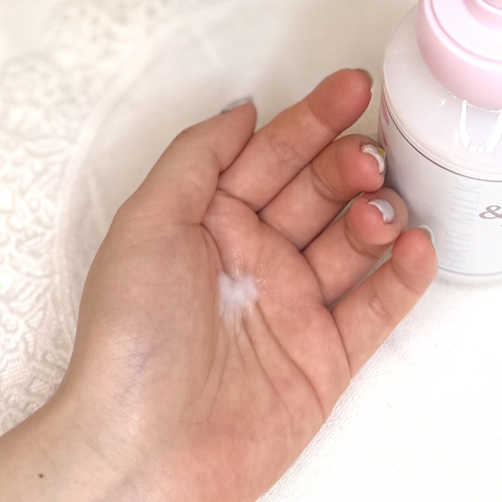 ナイトリペア 2WAY ヘアミルク モイスト/ハニーク/ヘアミルクを使ったクチコミ（2枚目）