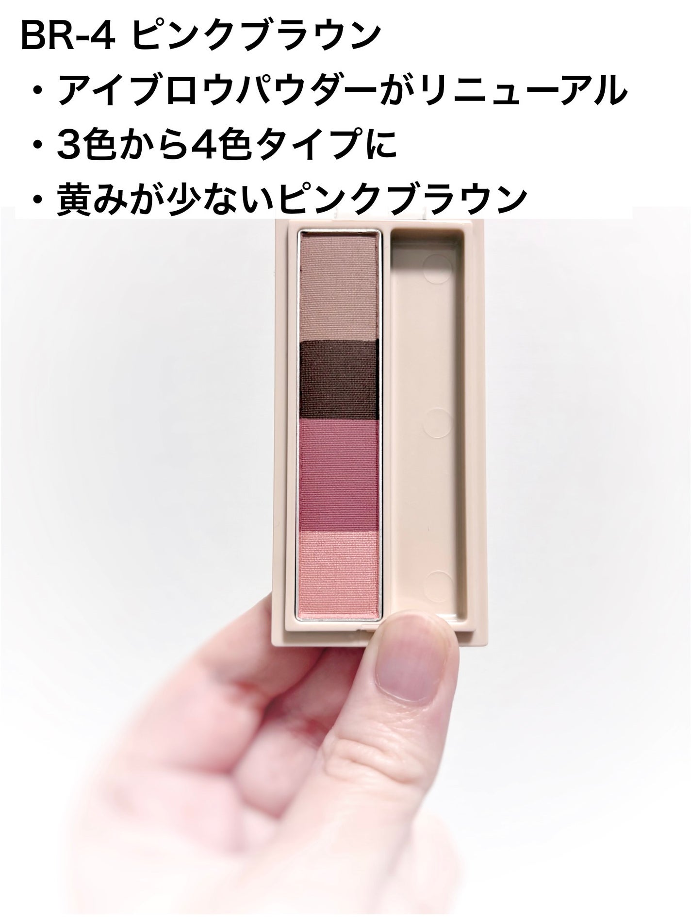 フラッフデザイン アイブロウパウダー/Visée/パウダーアイブロウを使ったクチコミ(2枚目)