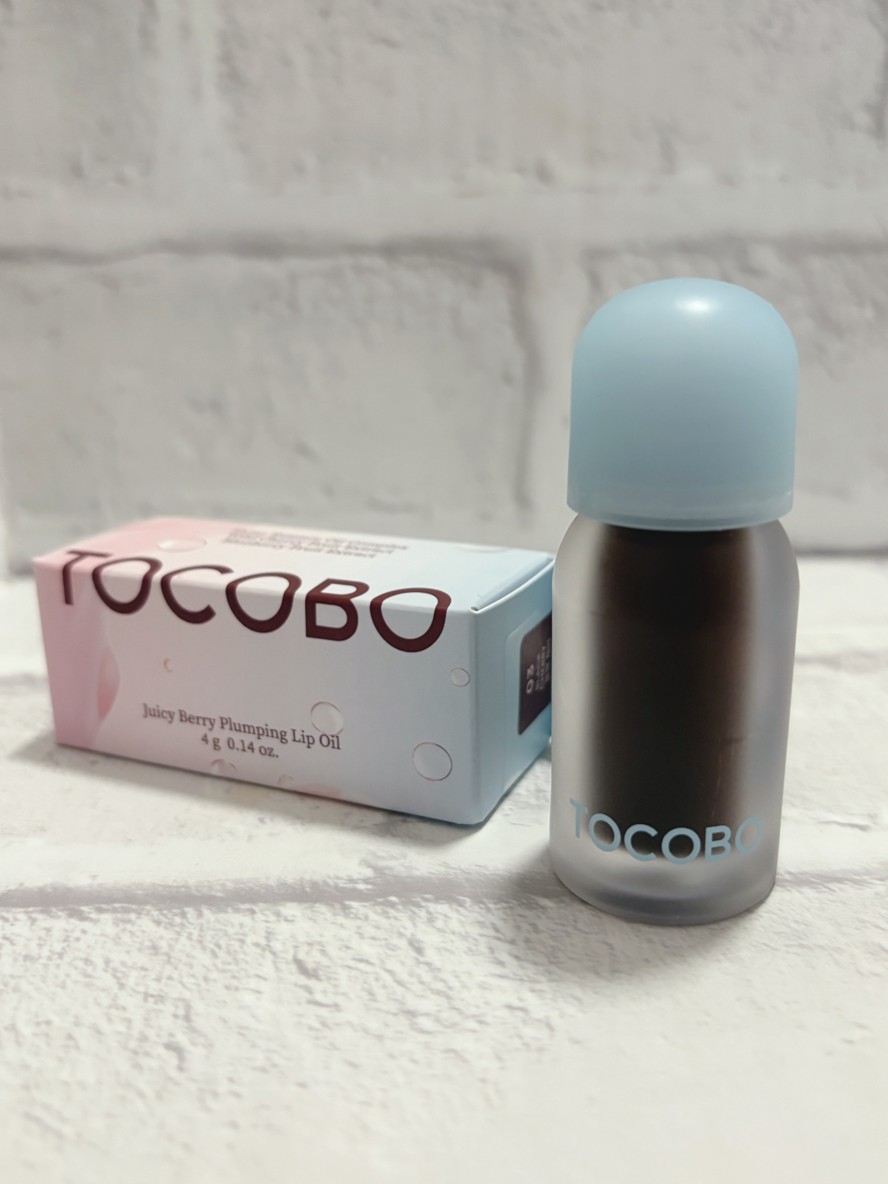 ジューシーベリープランピングリップオイル/TOCOBO/リップグロスを使ったクチコミ（1枚目）