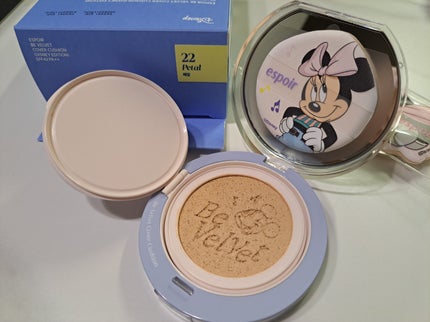 ビーベルベット カバークッション/espoir/クッションファンデーションを使ったクチコミ(2枚目)