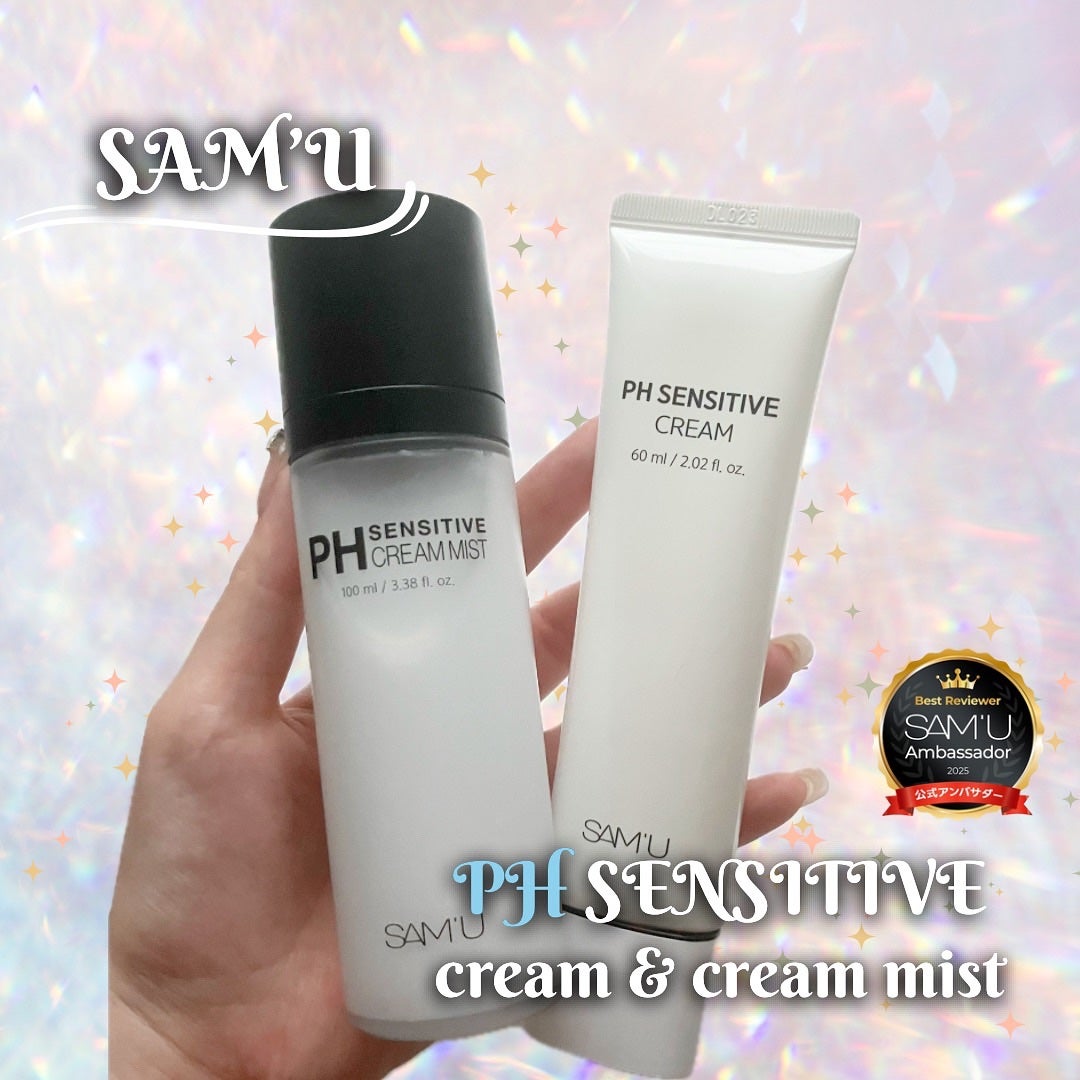 PHセンシティブクリームミスト/SAM'U/ミスト状化粧水を使ったクチコミ(1枚目)