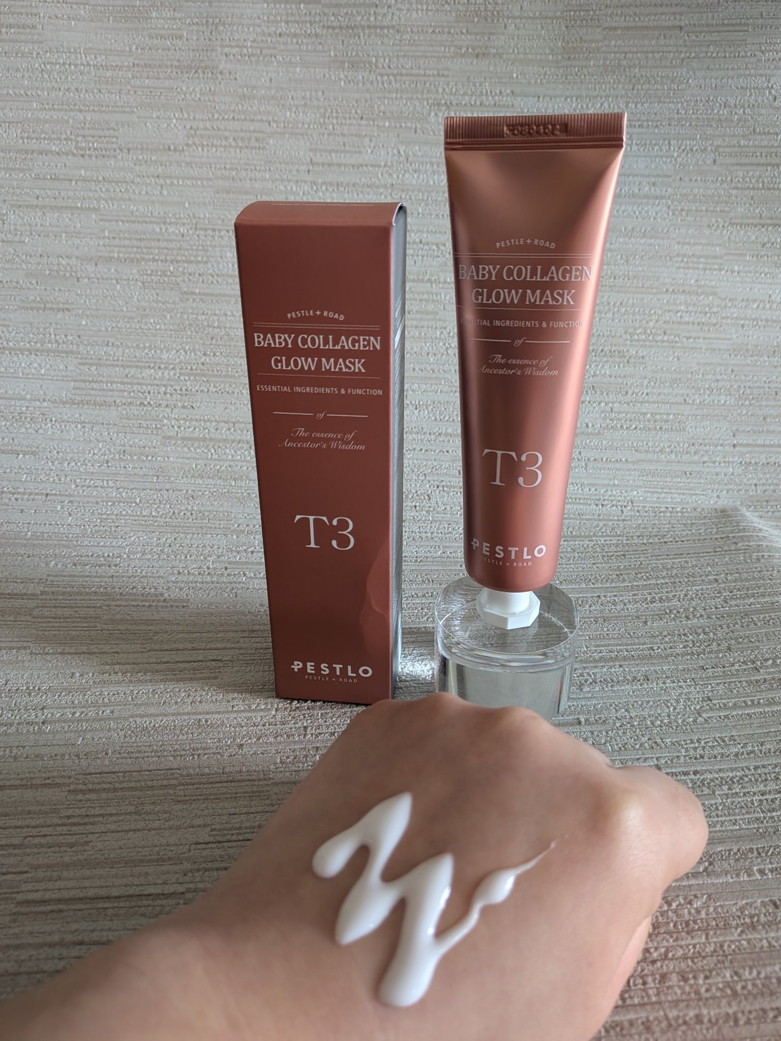 BABY COLLAGEN GLOW MASK/PESTLO/シートマスク・パックを使ったクチコミ（2枚目）