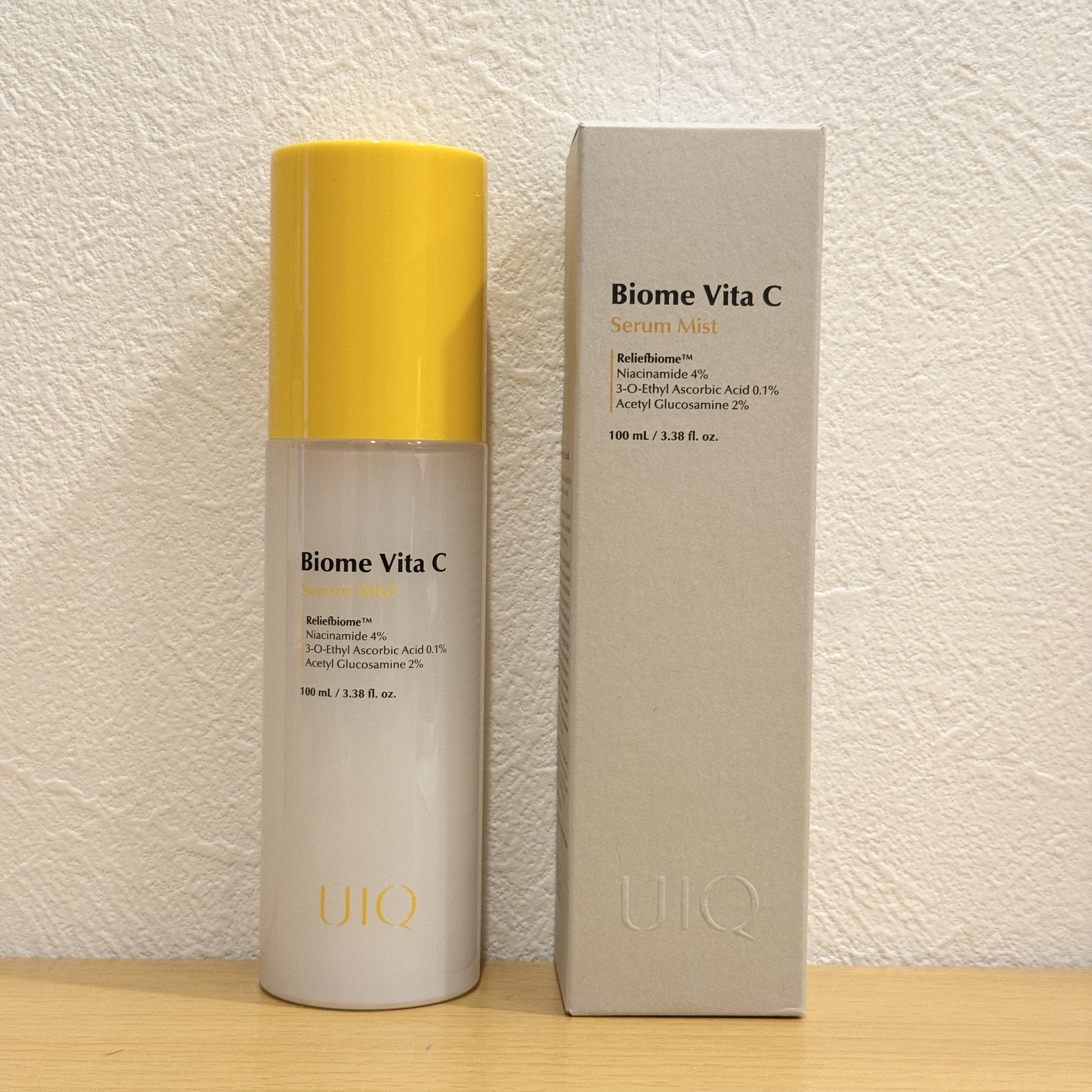 バイオームビタＣセラムミスト/UIQ/ミスト状化粧水を使ったクチコミ（1枚目）