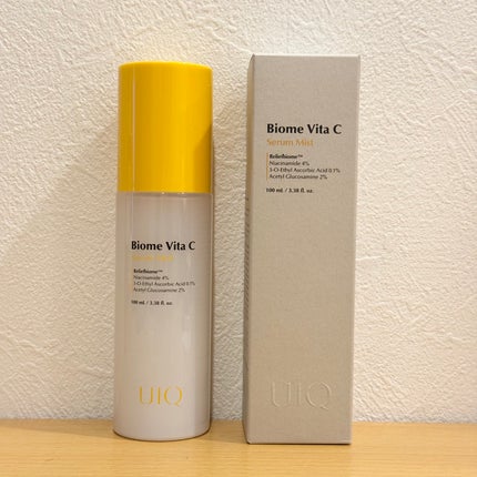 バイオームビタCセラムミスト/UIQ/ミスト状化粧水を使ったクチコミ(1枚目)