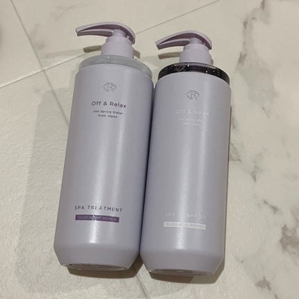 OR スパ・シャンプー/ヘアトリートメント シルキーナイトリペア/Off&Relax/市販シャンプーを使ったクチコミ(1枚目)