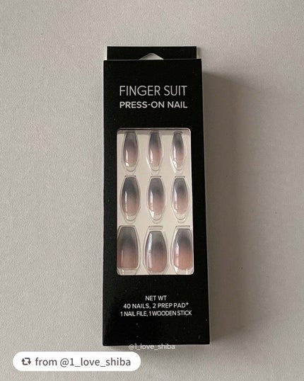 ネイルチップ(シールタイプ)/FINGER SUIT/ネイルチップ・パーツを使ったクチコミ(5枚目)