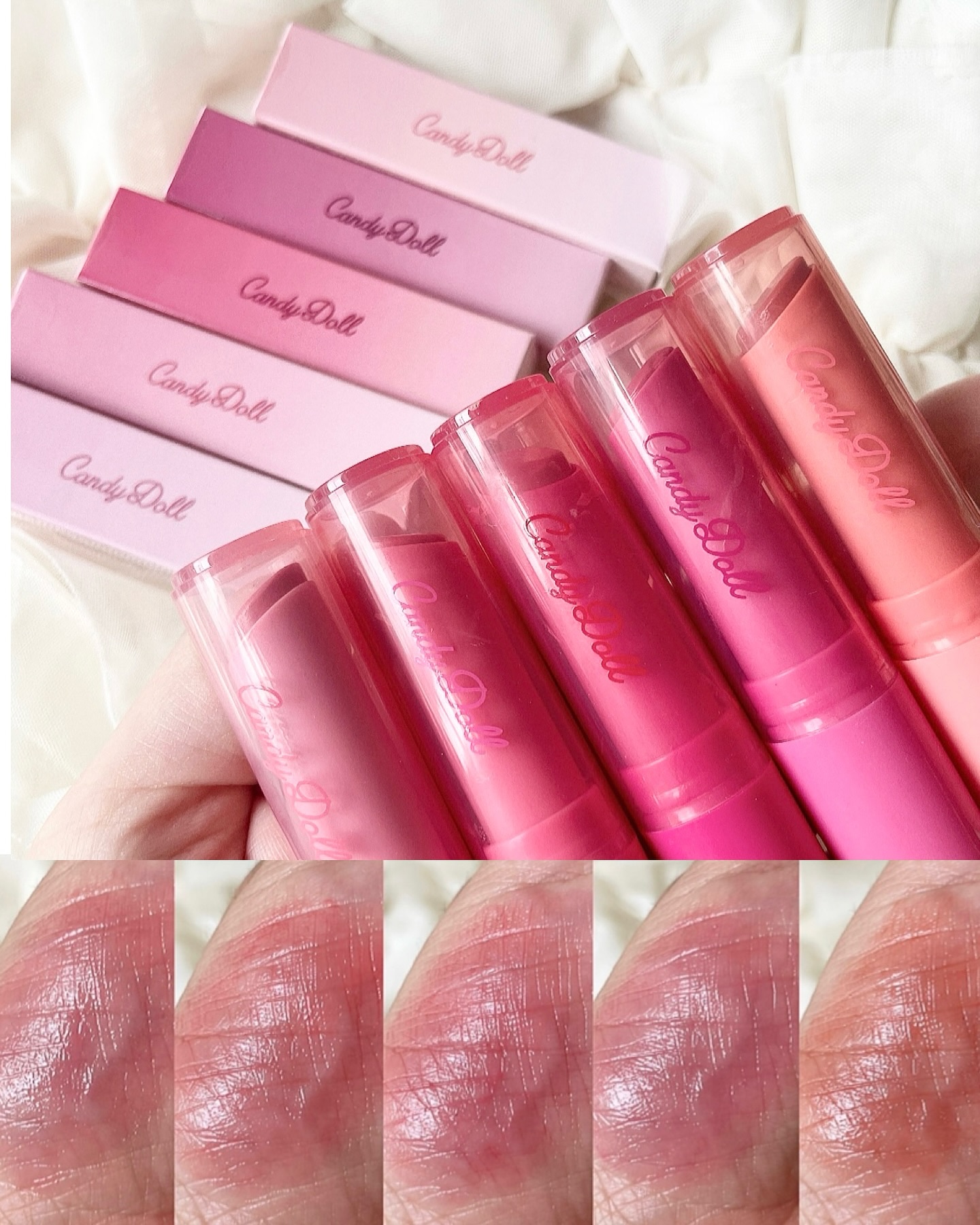 モイスチャーリップスティック/CandyDoll/口紅を使ったクチコミ（3枚目）