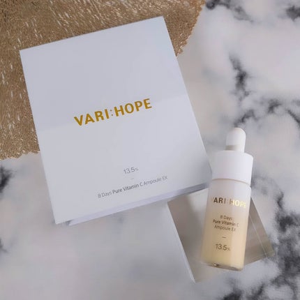 8デイズピュアビタミンCアンプル/VARI:HOPE/美容液を使ったクチコミ(2枚目)