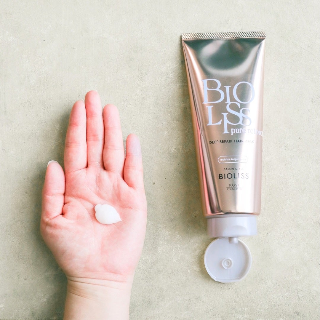 SS ビオリス ピュアレタッチ ディープリペア ヘアマスク/SSビオリス/洗い流すヘアトリートメントを使ったクチコミ(3枚目)