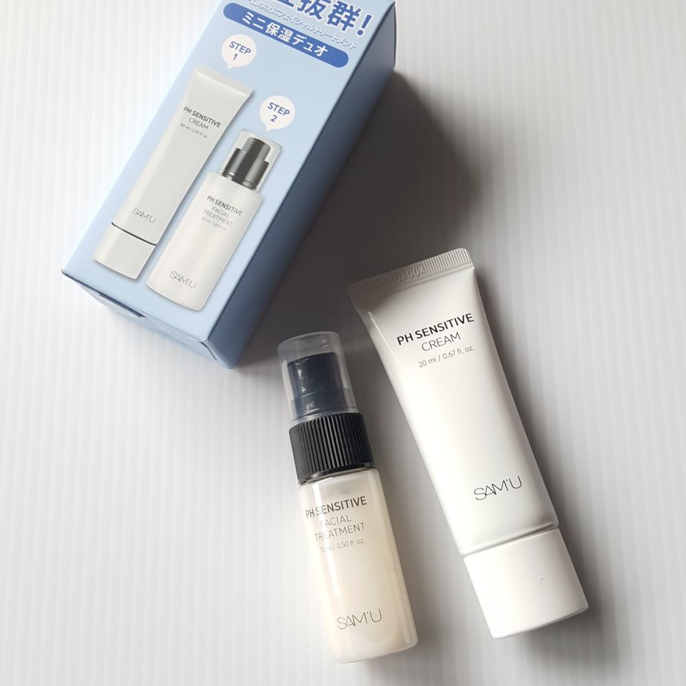 サミュ PHセンシティブデュオセット/SAM'U/スキンケアキットを使ったクチコミ（3枚目）
