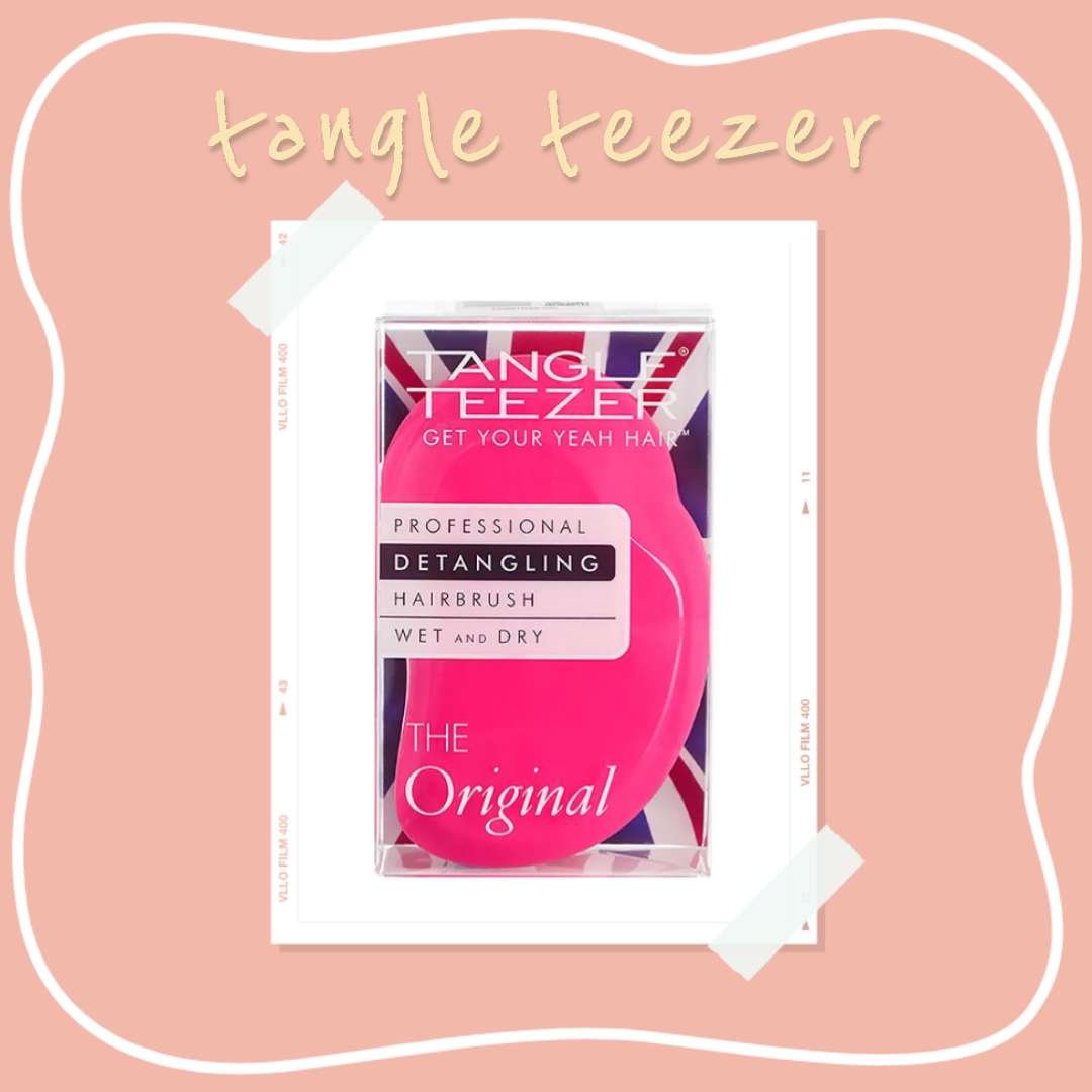 ザ・オリジナル ノーマル ピンクフィズ/TANGLE TEEZER/ヘアブラシを使ったクチコミ（1枚目）
